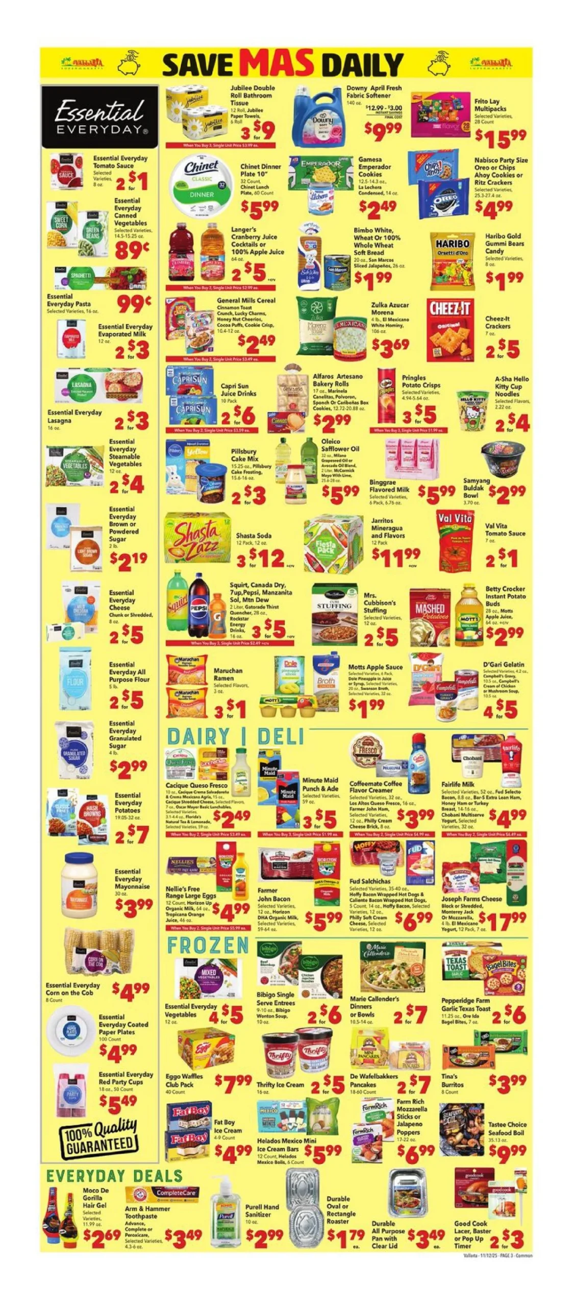 Vallarta Weekly Ad 11/12/25 & 11/19/25 preview 1 – vallarta 12 18 3 scaled