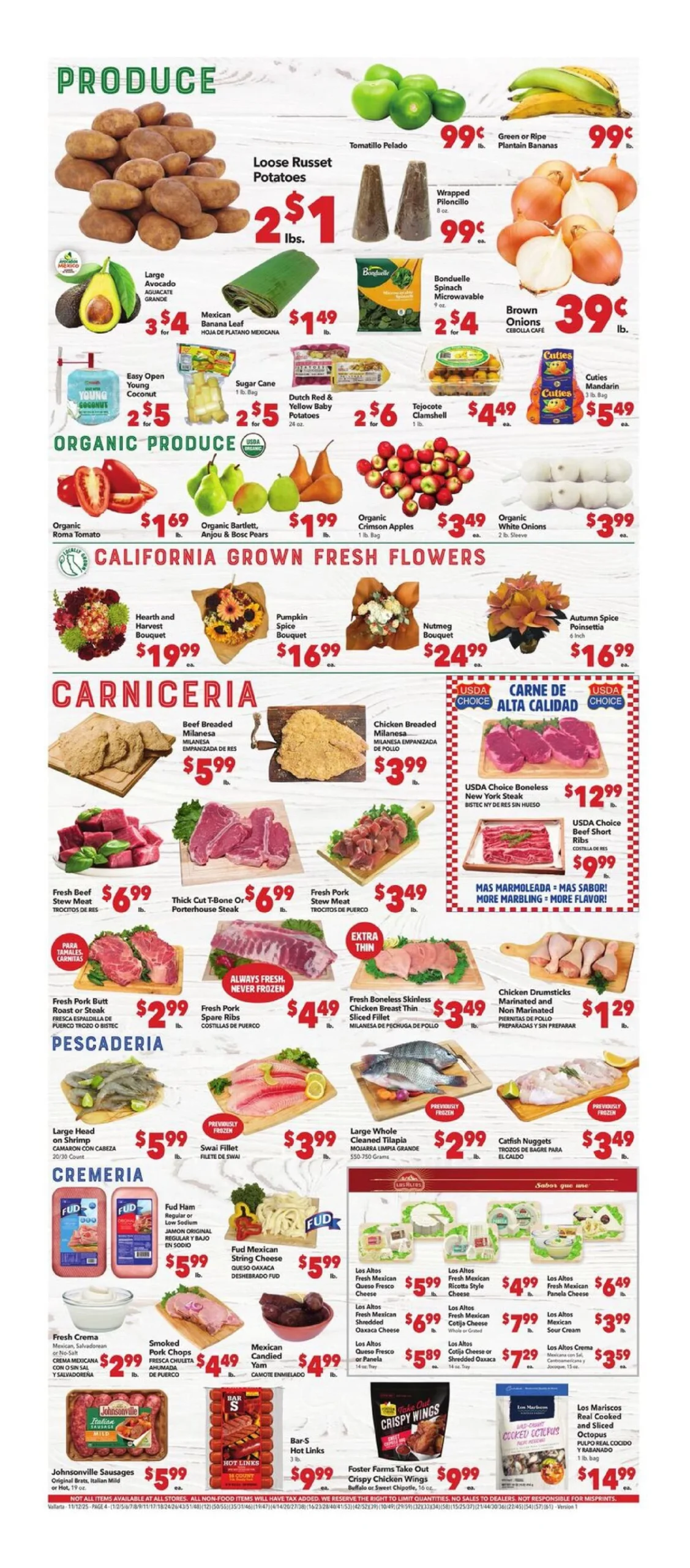 Vallarta Weekly Ad 11/12/25 & 11/19/25 preview 2 – vallarta 12 18 4 scaled
