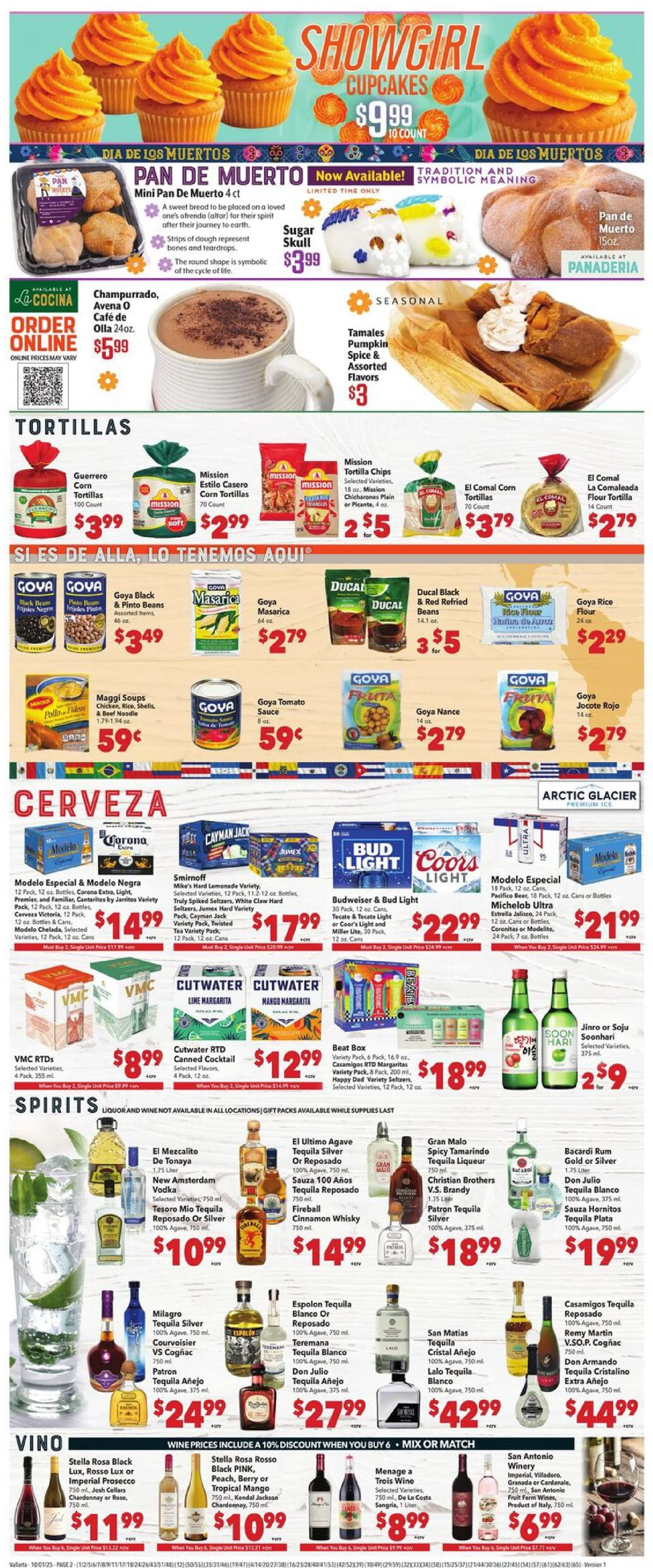 Vallarta Weekly Ad 10/8/25 – 10/14/25 preview 135 – vallarta ad 1 7 2