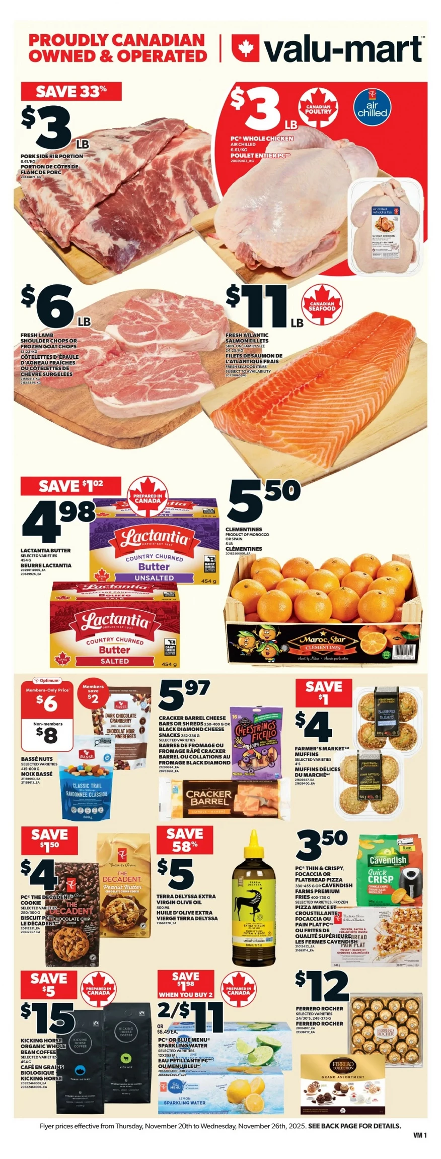 valu mart flyer november 20 26 1 92800899