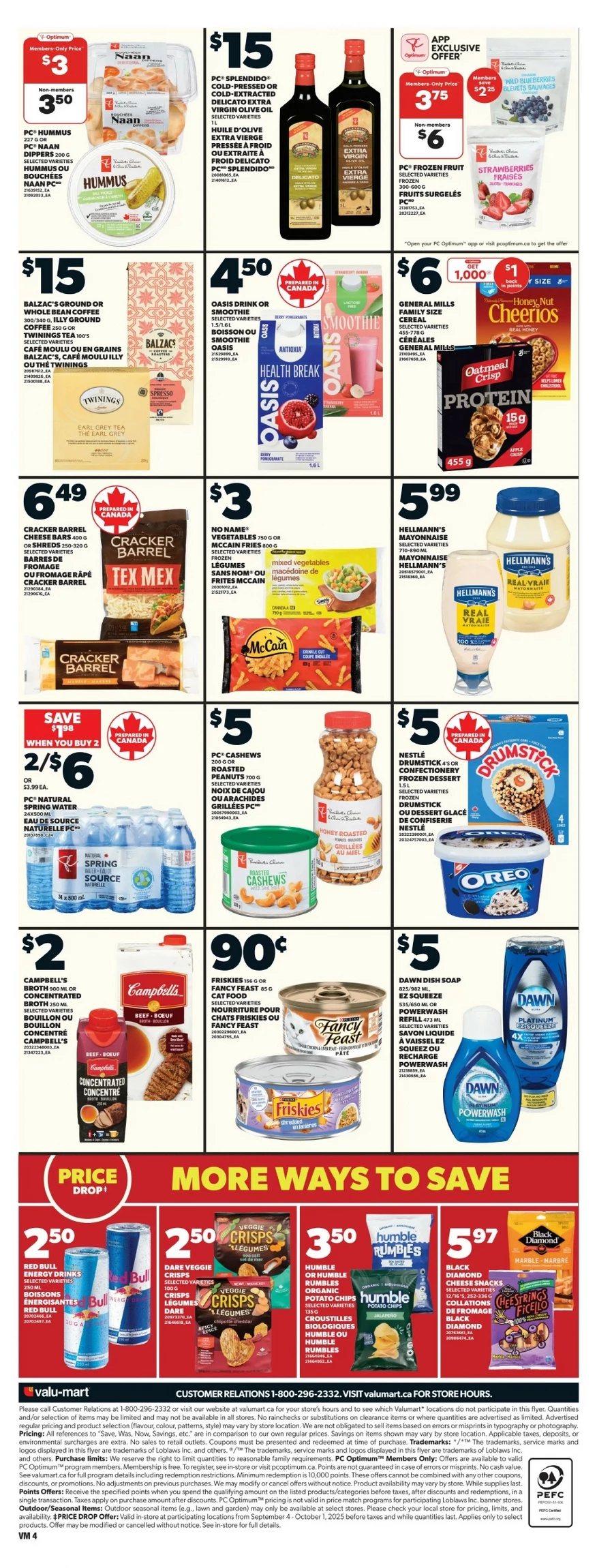 Valu Mart Flyer September 25 to October 1, 2025 364 – valu mart flyer september 18 24 2