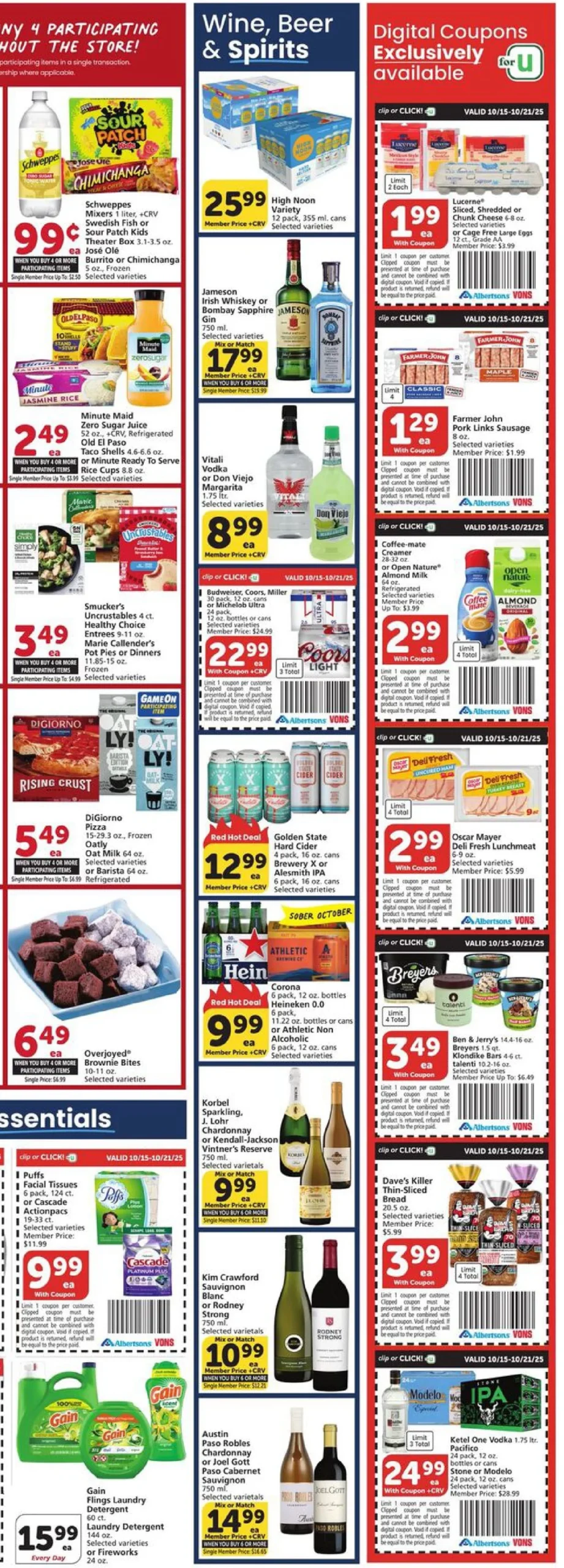 Vons Weekly Ad October 15 to October 21, 2025 2 – vons ad 15 21 2 2 scaled