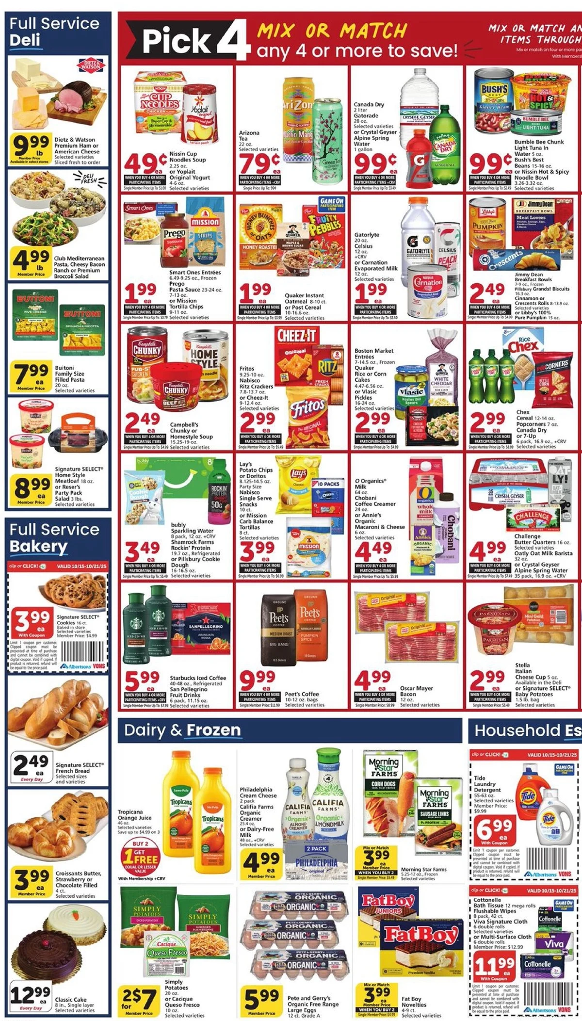 Vons Weekly Ad October 15 to October 21, 2025 1 – vons ad 15 21 2