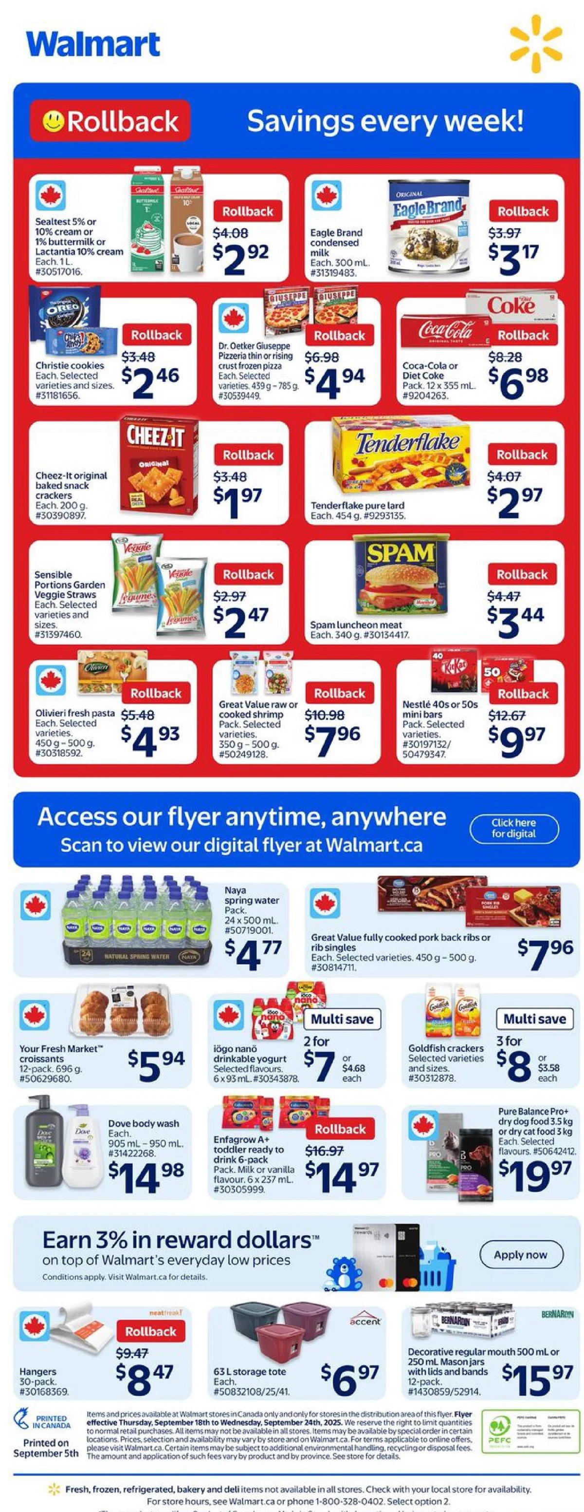 Walmart Flyer September 25 to October 1, 2025 52 – walmart flyer 18 24 02