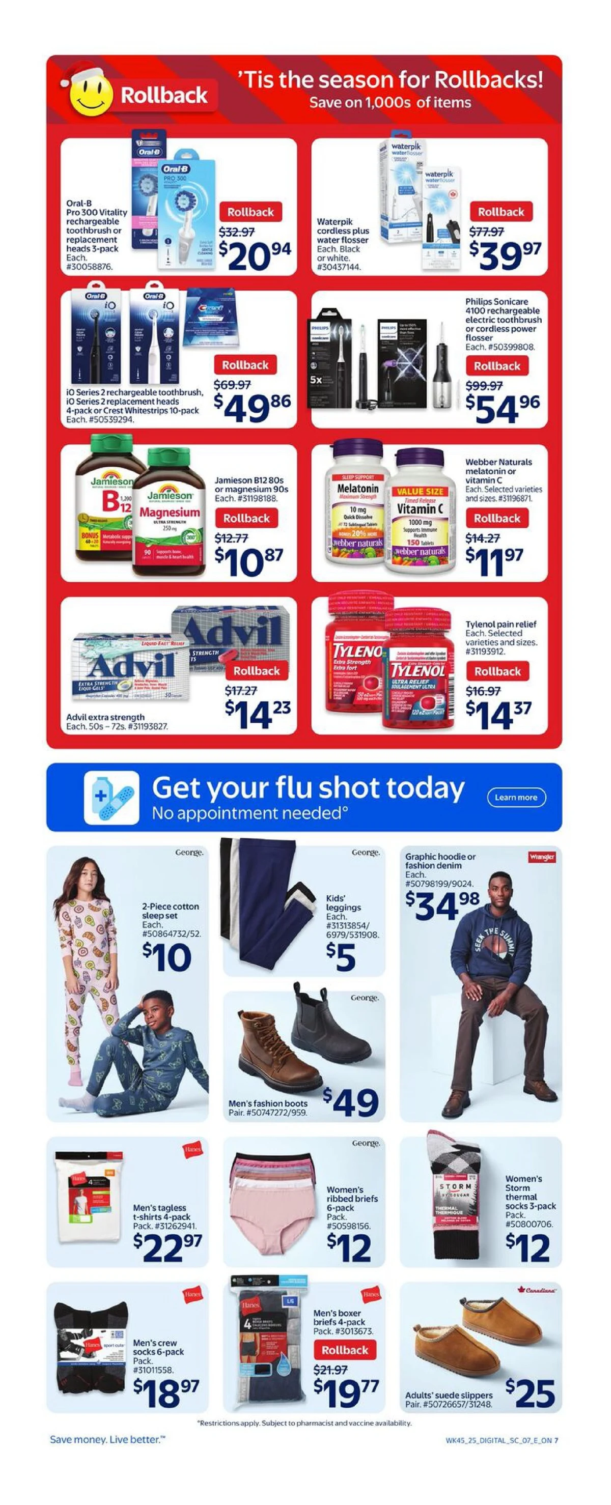 Walmart Flyer December 4 to December 10, 2025 1 – walmart flyer 4 10 10