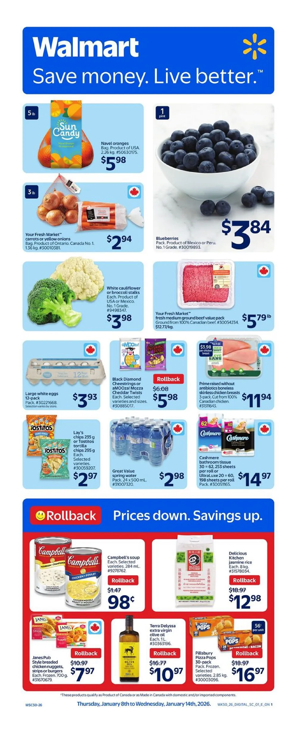 walmart flyer 8 14 01