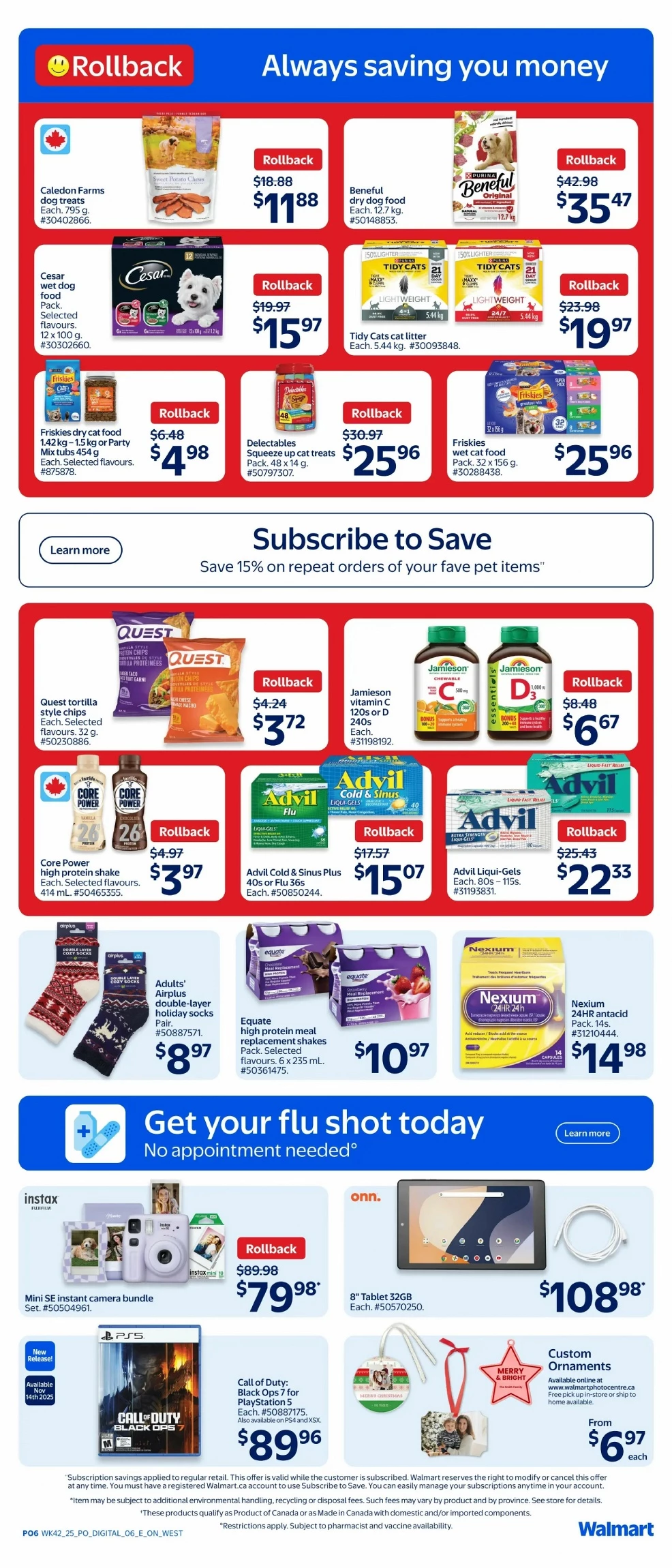 Walmart Flyer November 13 to November 19, 2025 2 – walmart flyer november 13 19 black friday 8 11081755