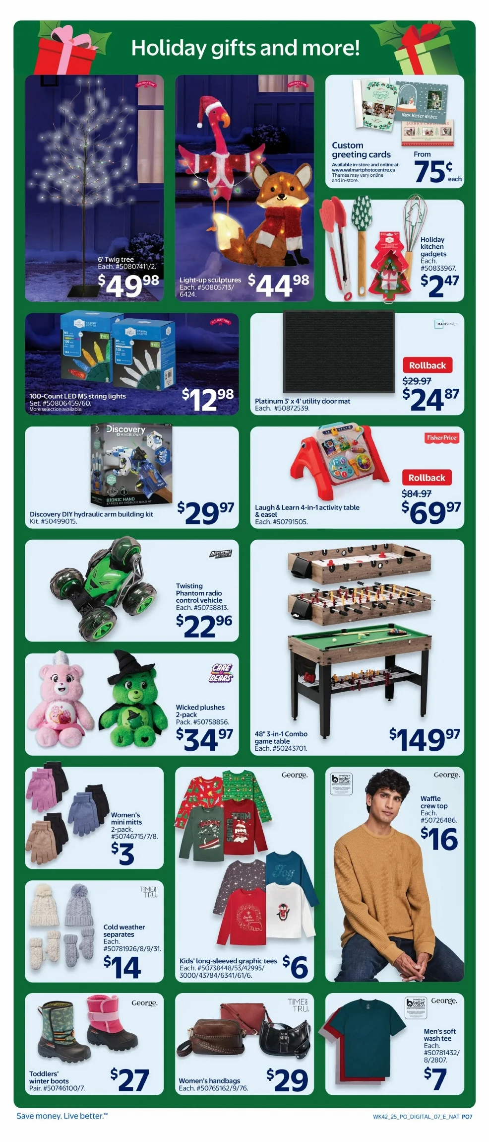 Walmart Flyer November 13 to November 19, 2025 3 – walmart flyer november 13 19 black friday 9 89571131