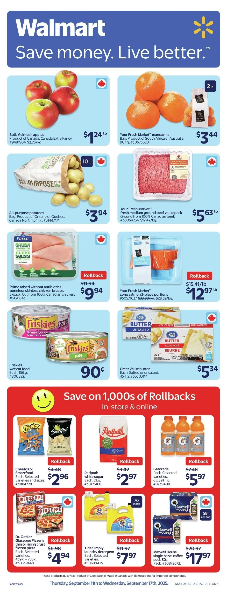 Walmart Flyer September 18 to September 24, 2025 320 – walmart flyer september 11 17 1