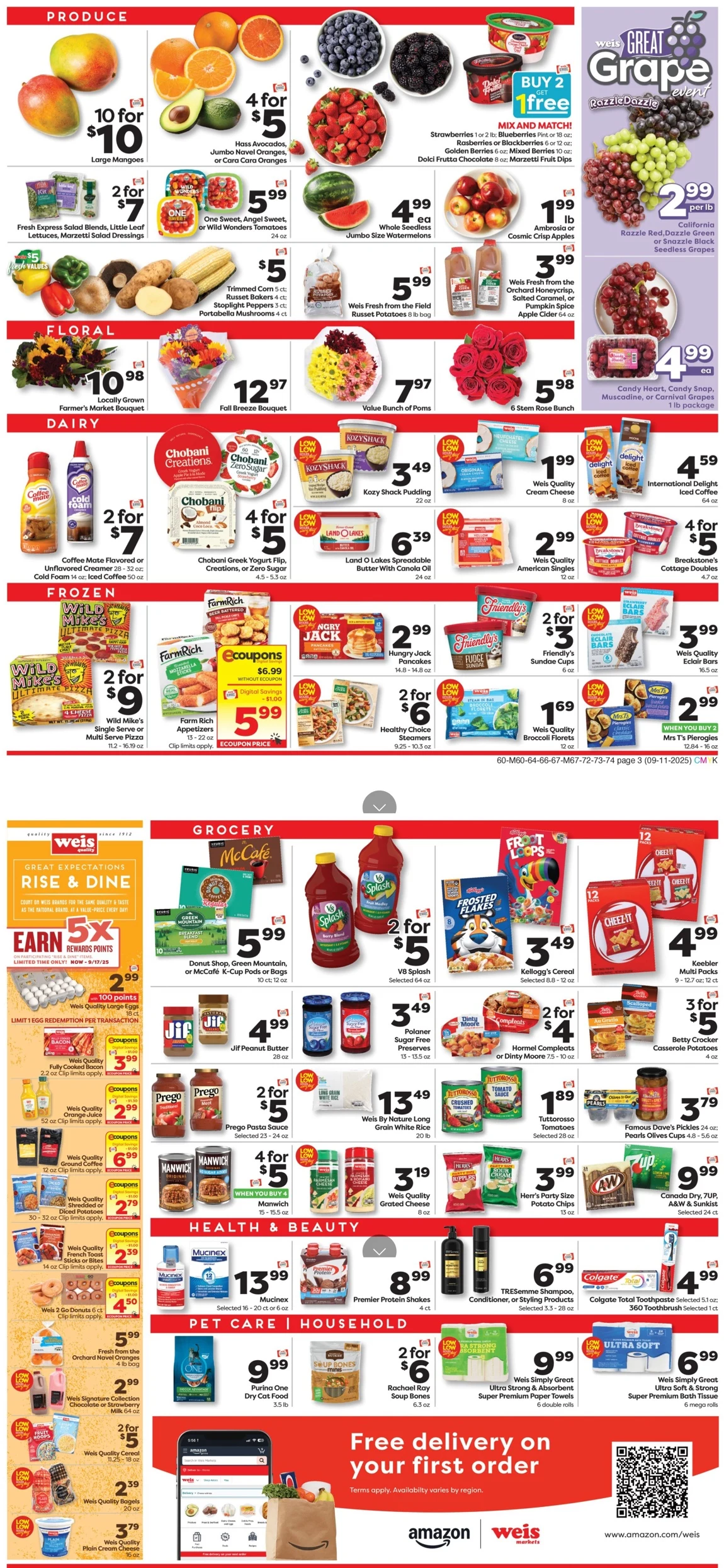 Weis Markets Weekly Ad 9/11/25 – 9/17/25 Preview 184 – weis weekly ad 11 17 00003