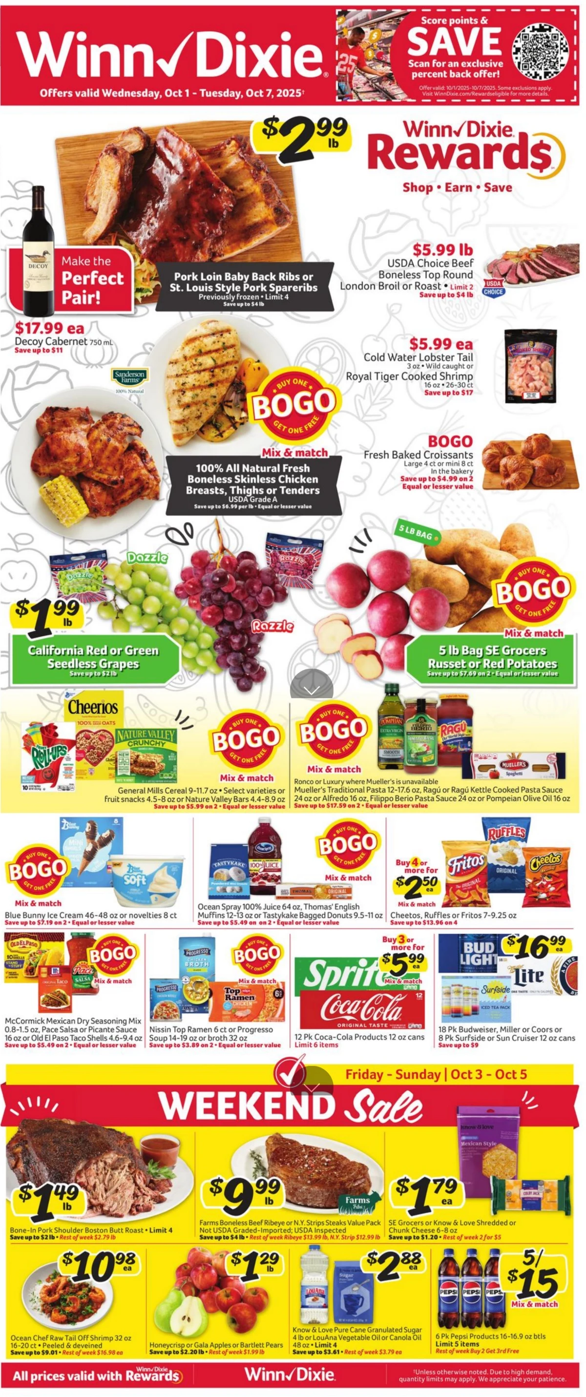 Winn Dixie Weekly Ad 10/8/25 – 10/14/25 preview 120 – winn dixie ad 1 7 00001