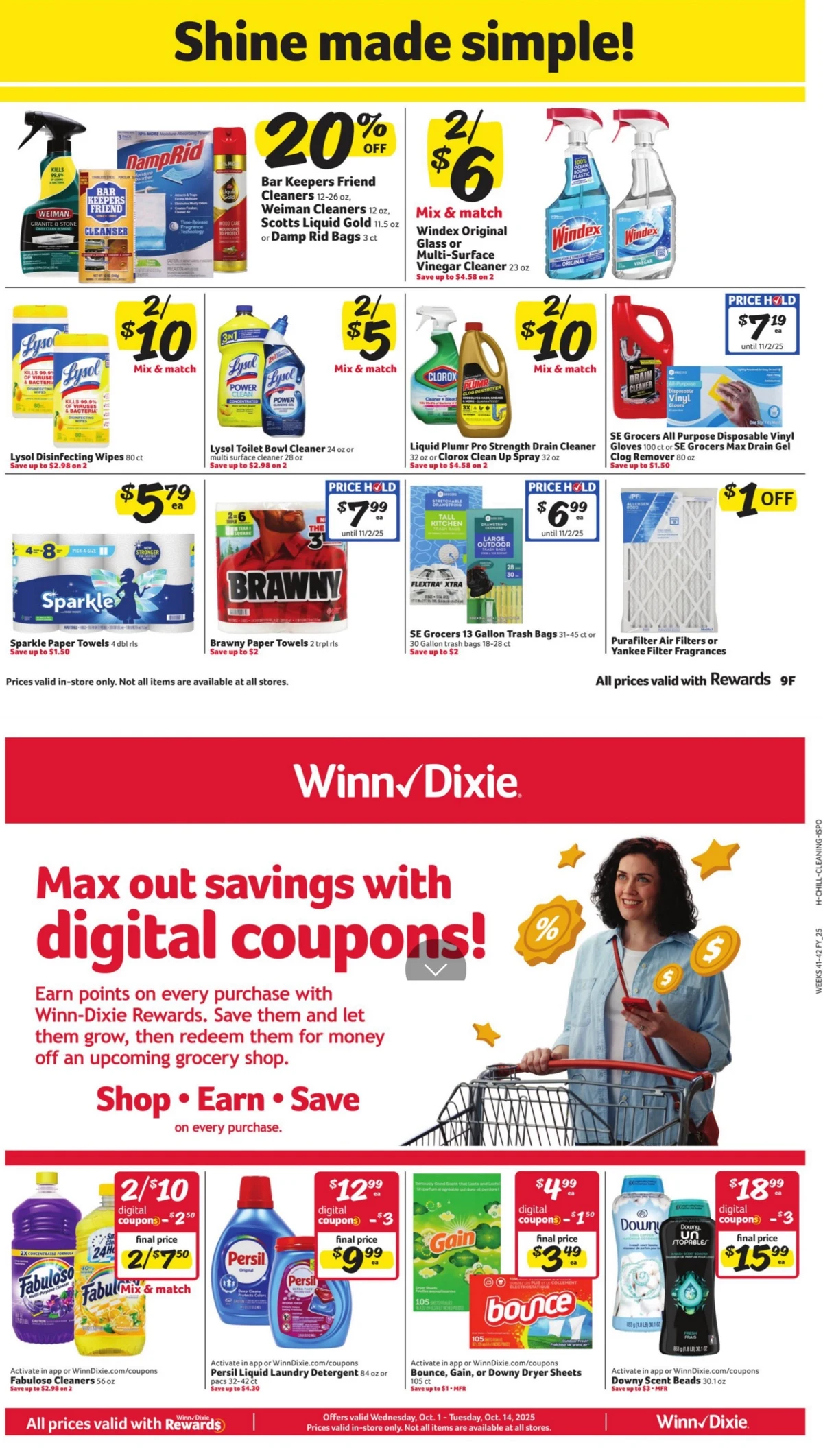 Winn Dixie Weekly Ad October 8 to October 14, 2025 5 – winndixie ad 1 14 00005