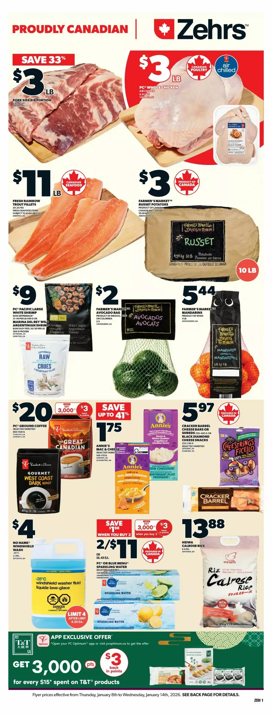 zehrs flyer january 8 14 3 92567707