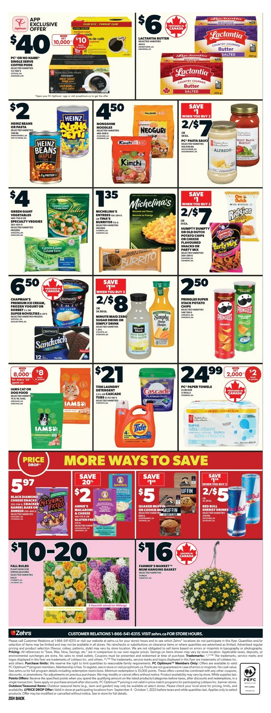 Zehrs Flyer September 18 to September 24, 2025 216 – zehrs flyer september 11 17 4