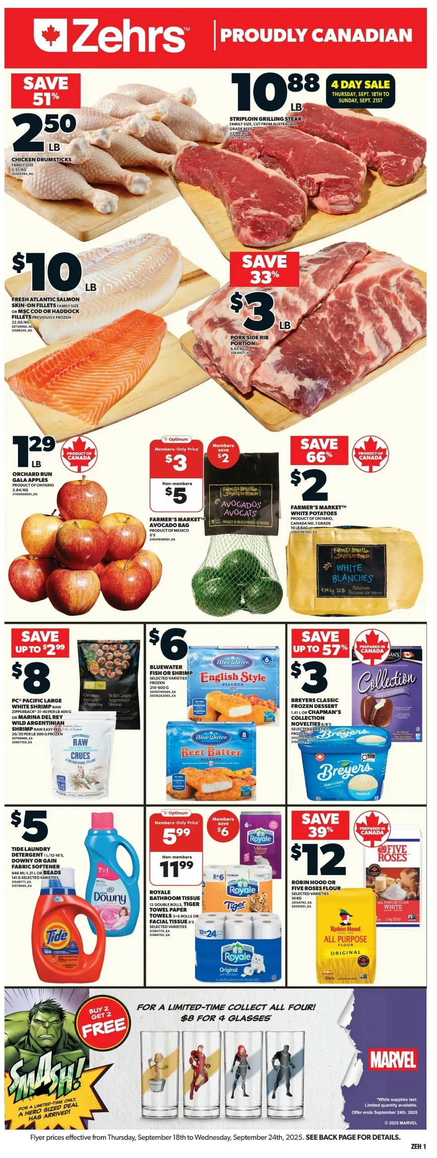 Zehrs Flyer September 25 to October 1, 2025 127 – zehrs flyer september 18 24 3