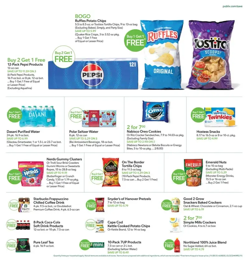 Publix Weekly Ad 11/26/25 & 12/3/25 preview 2 – 11