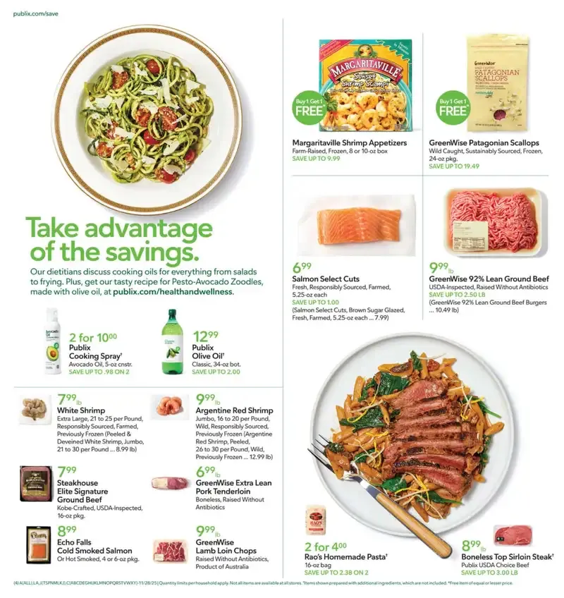 Publix Weekly Ad 11/26/25 & 12/3/25 preview 2 – 4