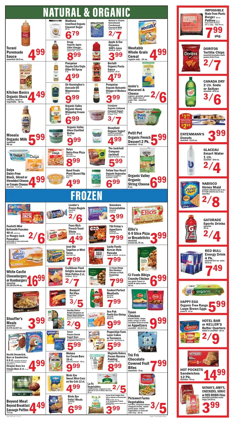 Food Bazaar Weekly Ad 12/4/25 & 12/11/25 preview 3 – 5 1