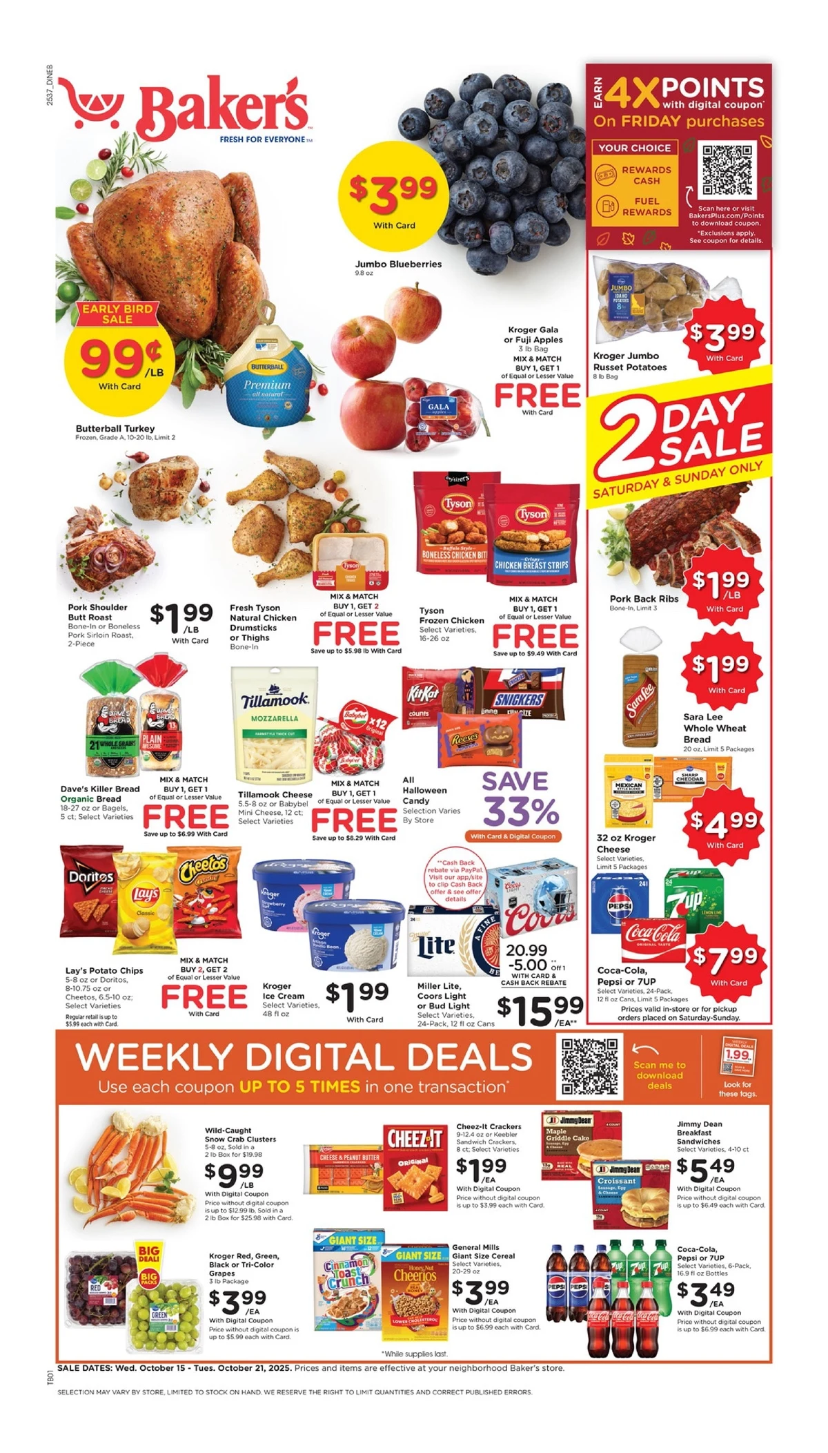 Baker's Weekly Ad October 15 to October 21, 2025 1 – bakers ad 15 21 01