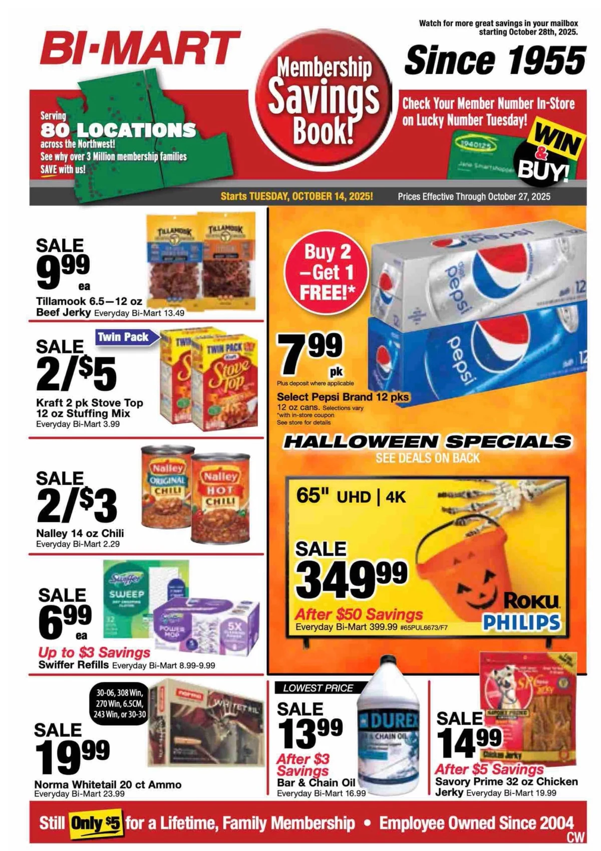 bimart weekly ad october 14 28 01