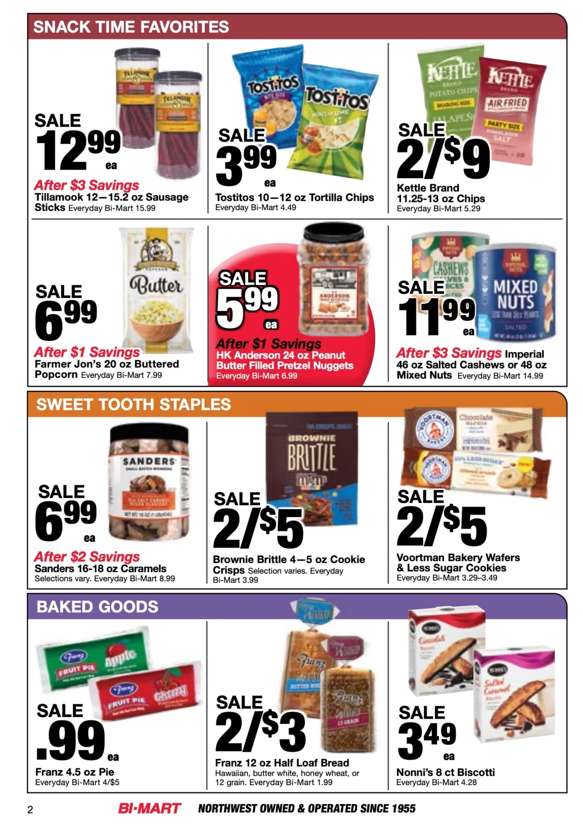 bimart weekly ad october 14 28 02