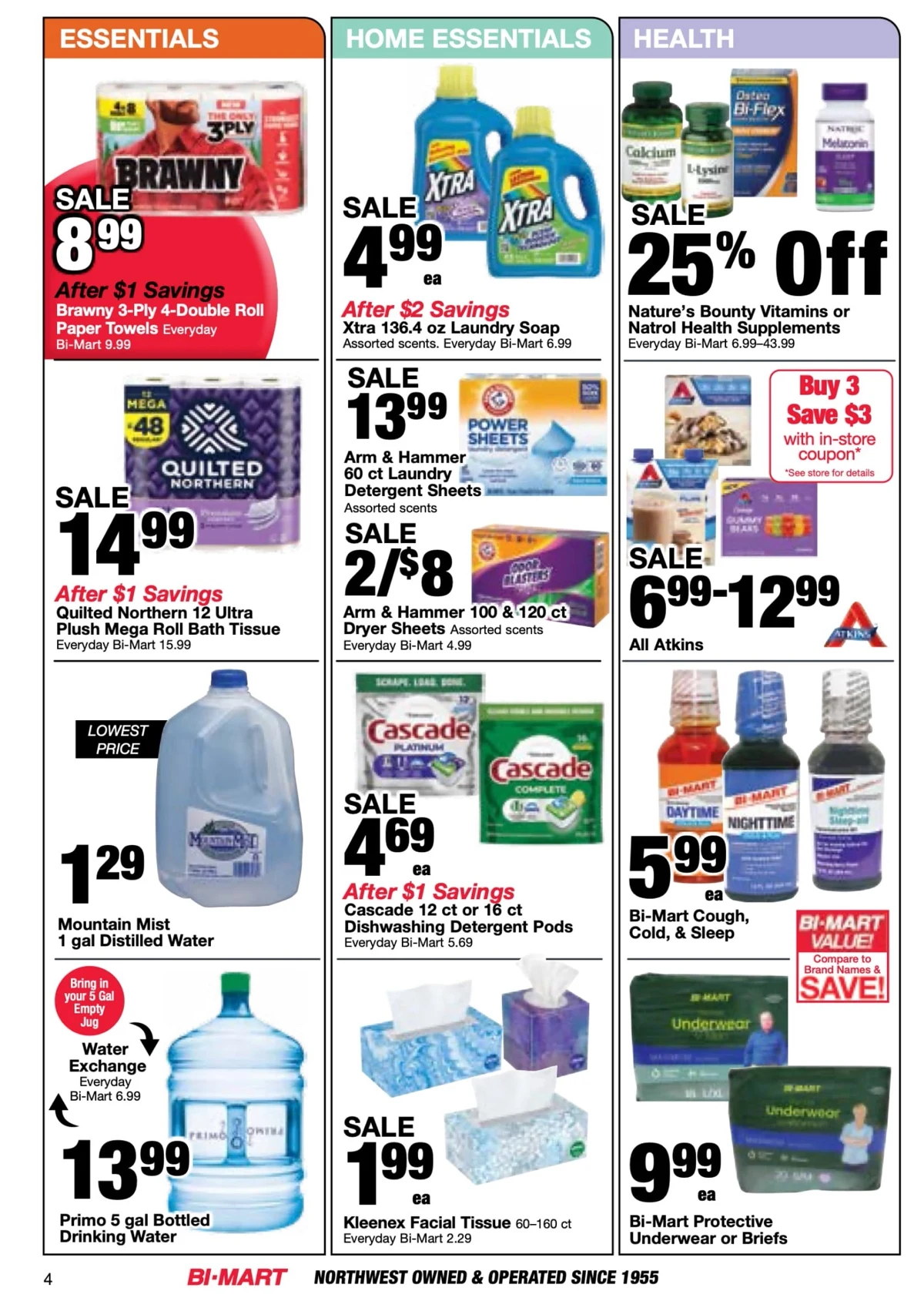 bimart weekly ad october 14 28 04