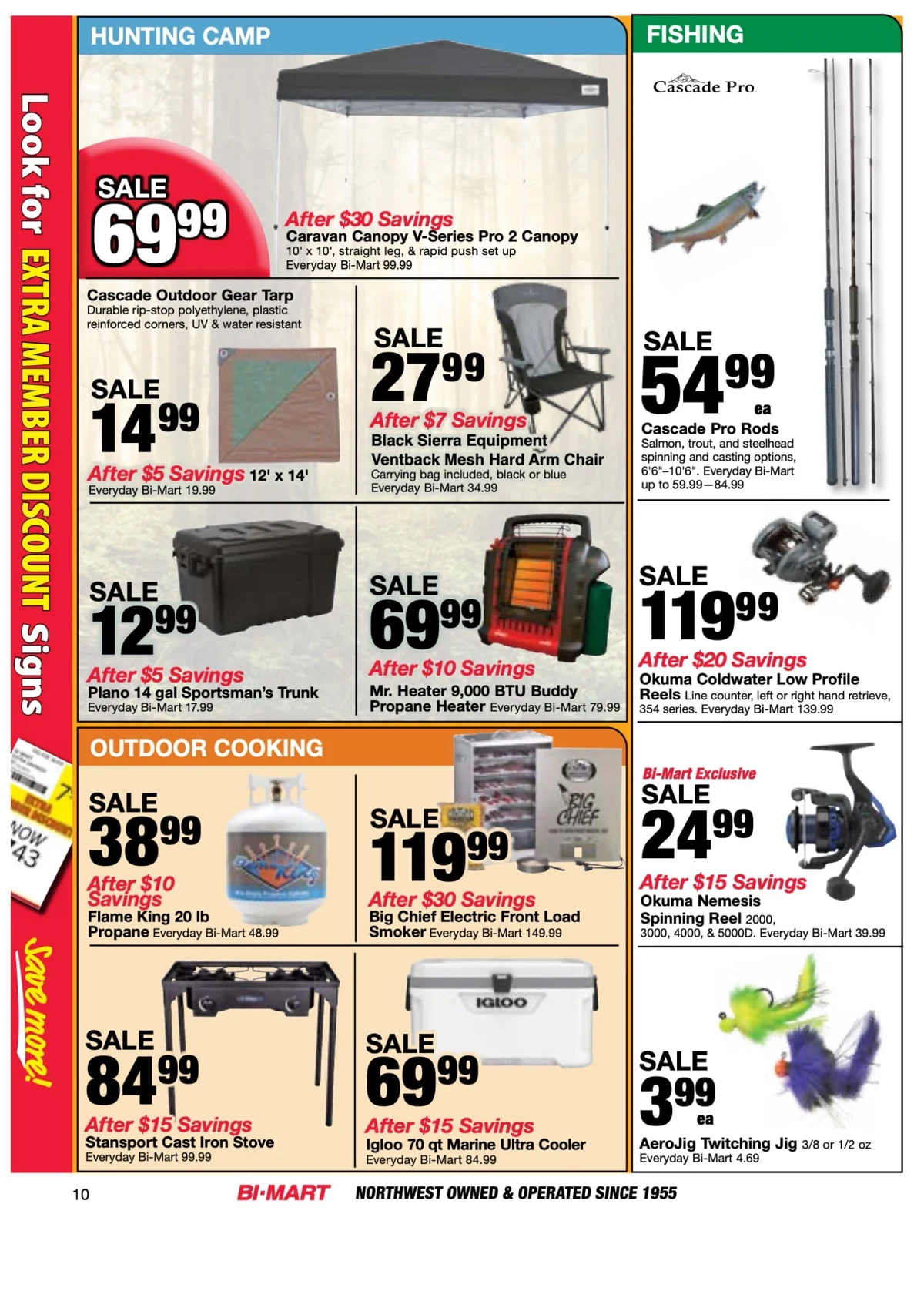 bimart weekly ad october 14 28 10