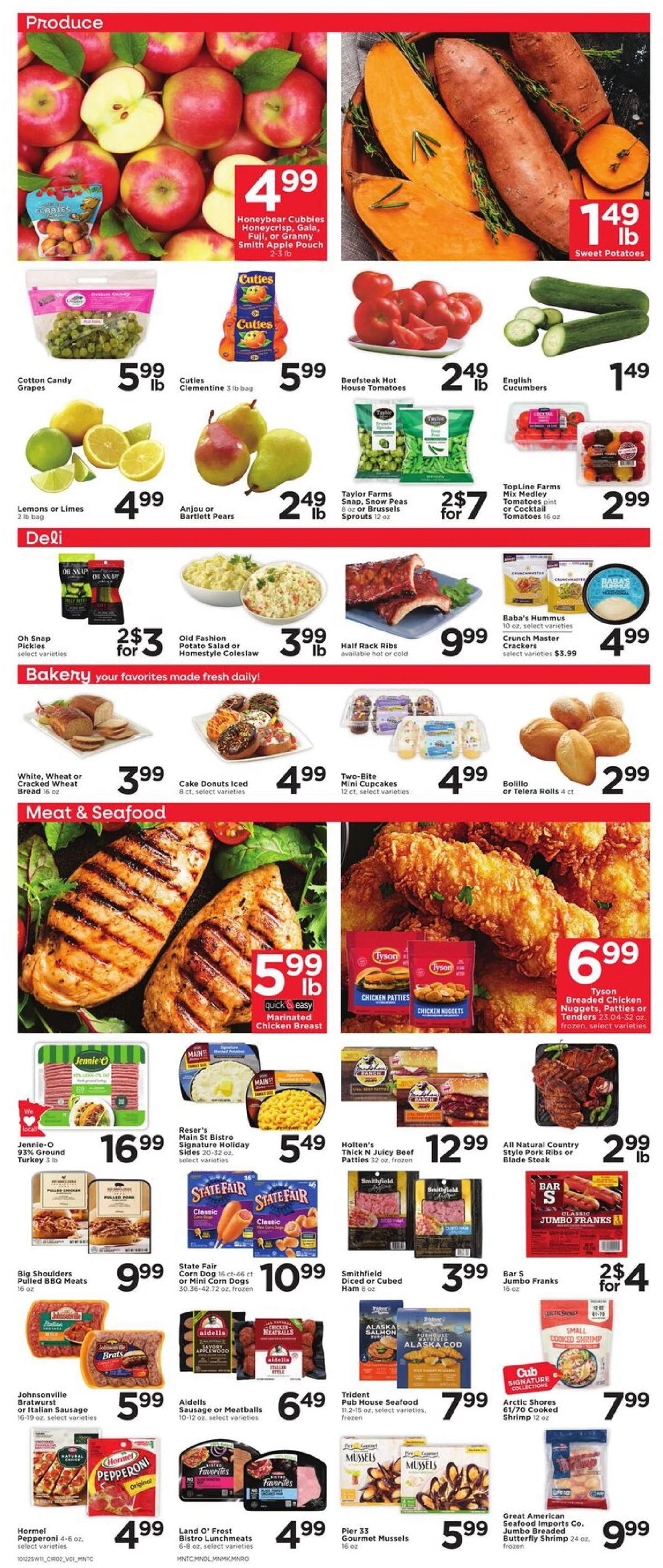 Cub Foods Weekly Ad October 12 to October 18, 2025 2 – cub foods ad 12 18 2