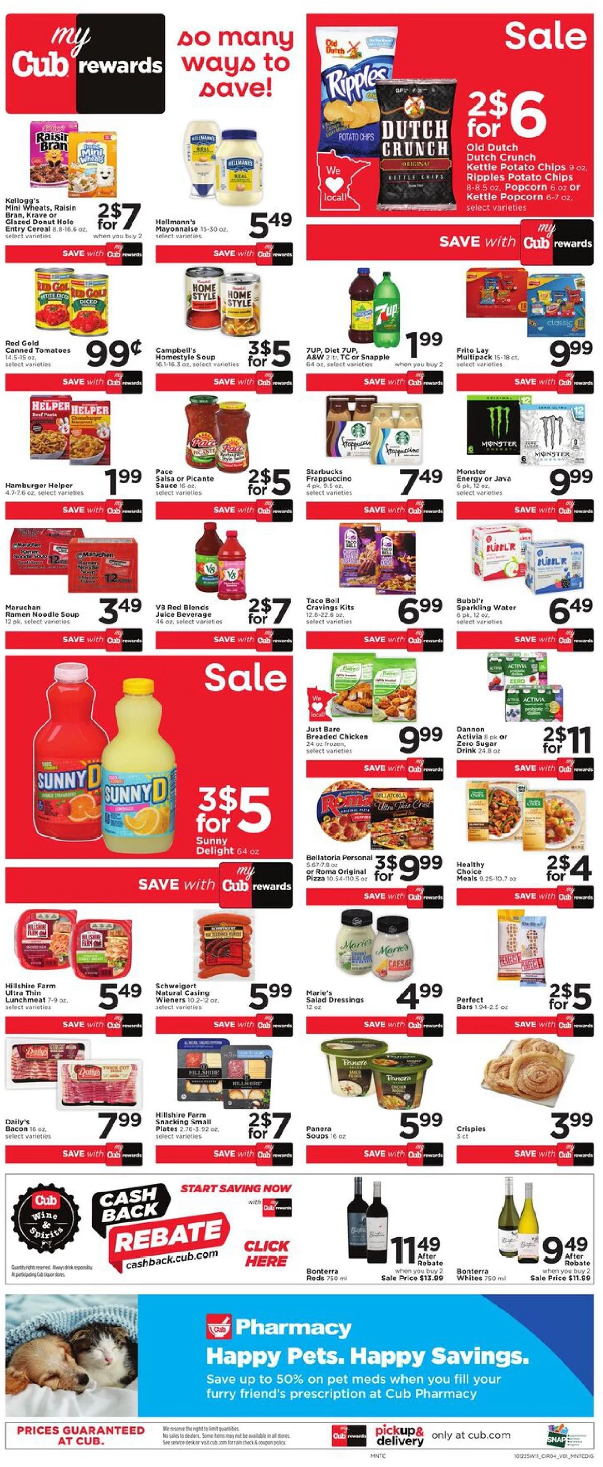 Cub Foods Weekly Ad October 12 to October 18, 2025 1 – cub foods ad 12 18 8