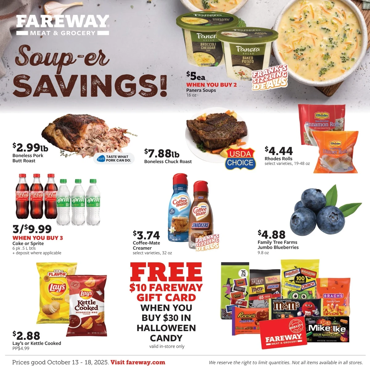 Fareway Weekly Ad October 13 to October 19, 2025 1 – fareeway ad 13 19 01