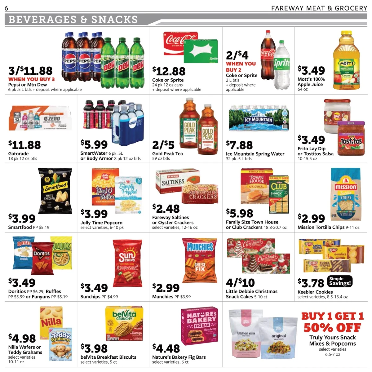 Fareway Weekly Ad 12/1/25 & 12/8/25 4 – fareway ad 1 6 06