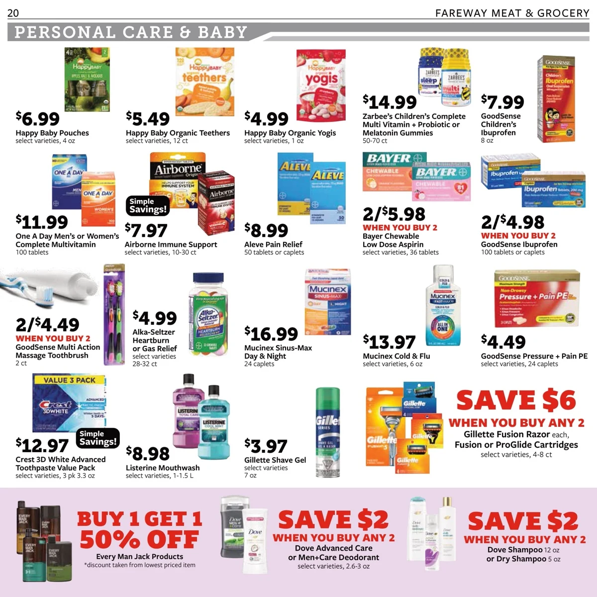 Fareway Weekly Ad 12/1/25 & 12/8/25 4 – fareway ad 1 6 20
