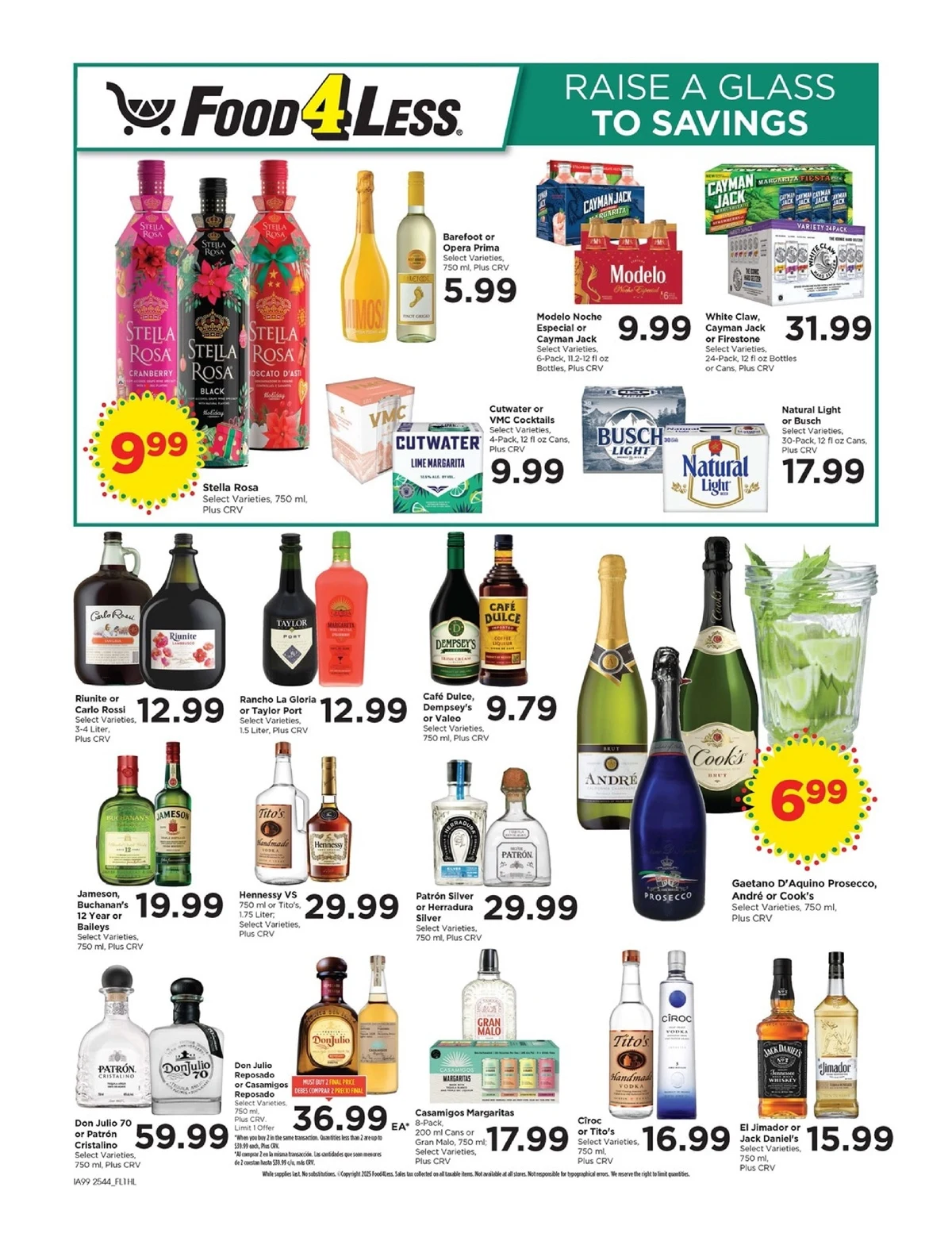 Food 4 Less Weekly Ad 12/3/25 & 12/10/25 preview 2 – food4less ad 3 9 8
