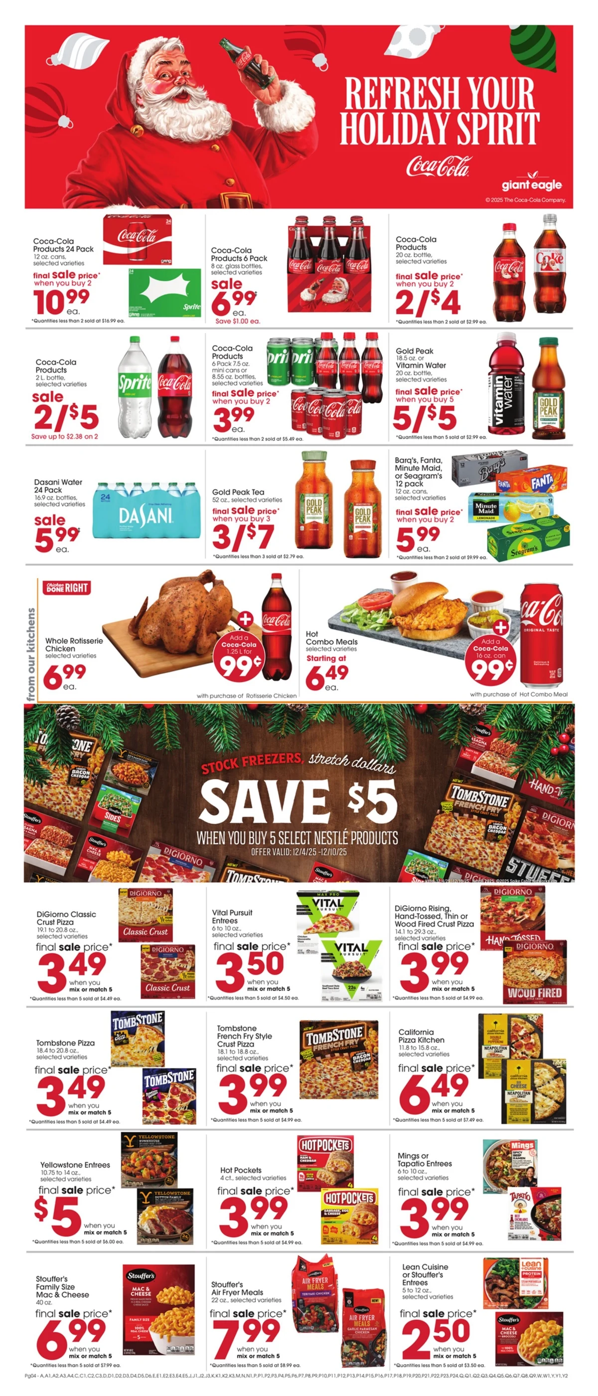 Giant Eagle Weekly Ad 12/4/25 & 12/11/25 preview 2 – g7 1