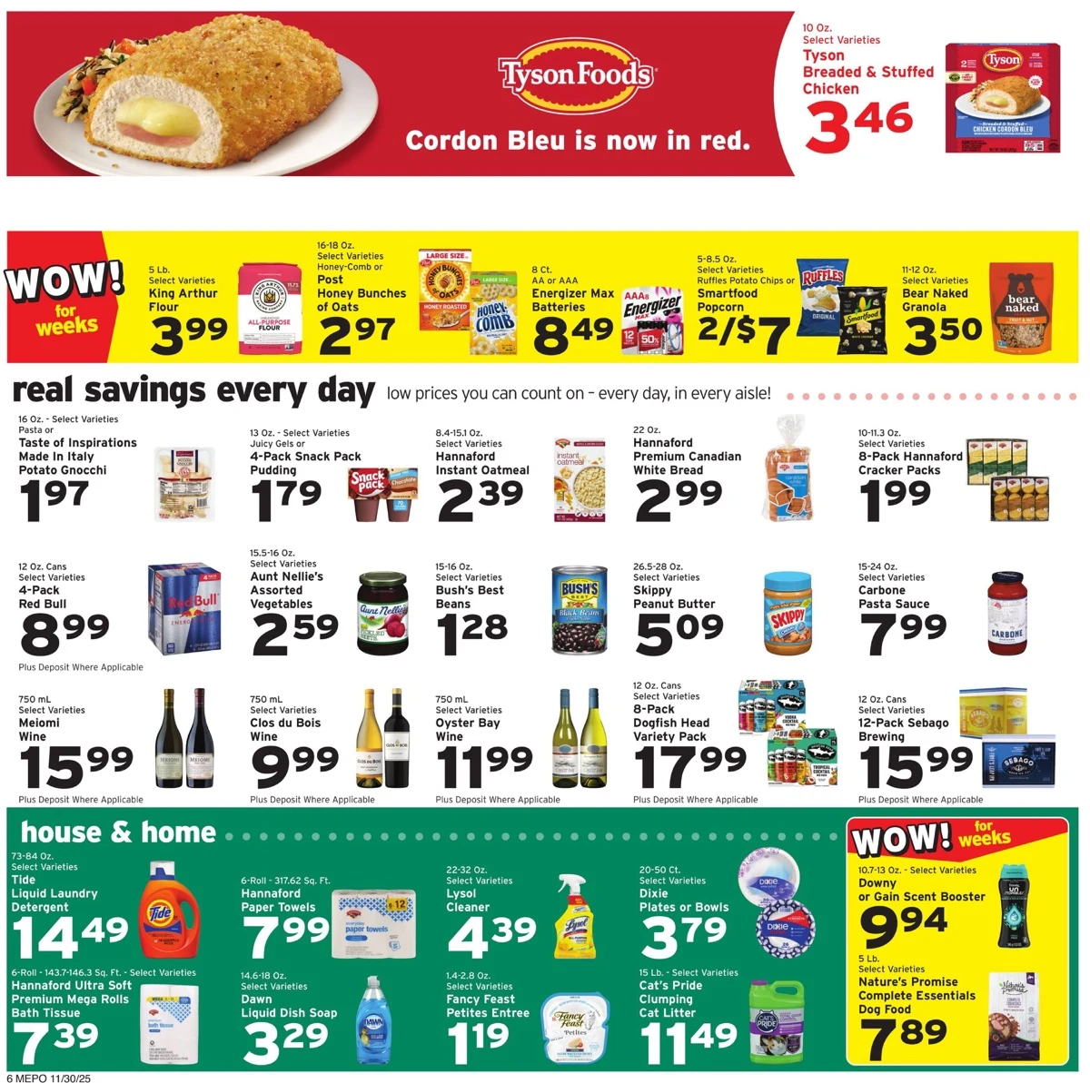 Hannaford Weekly Ad 11/30/25 & 12/7/25 4 – hannaford 30 6 06