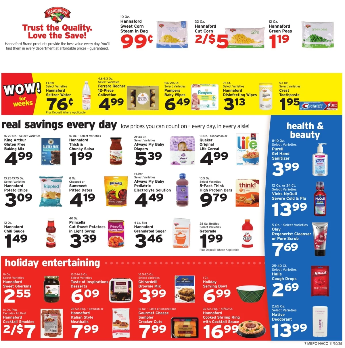 Hannaford Weekly Ad 11/30/25 & 12/7/25 5 – hannaford 30 6 07
