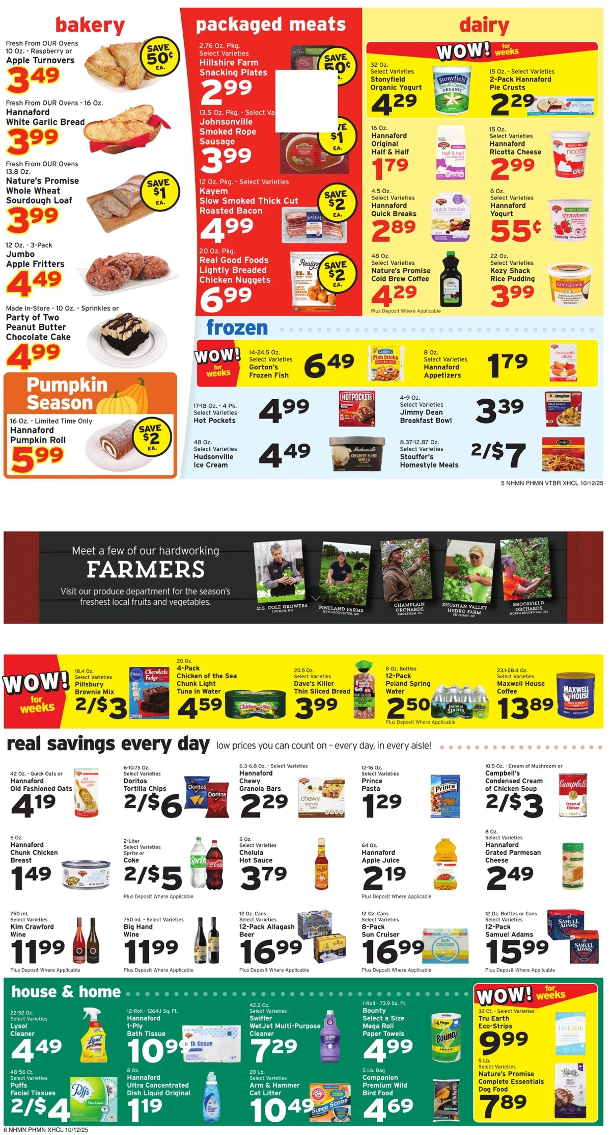 Hannaford Weekly Ad October 12 to October 18, 2025 1 – hannaford ad 12 18 00003