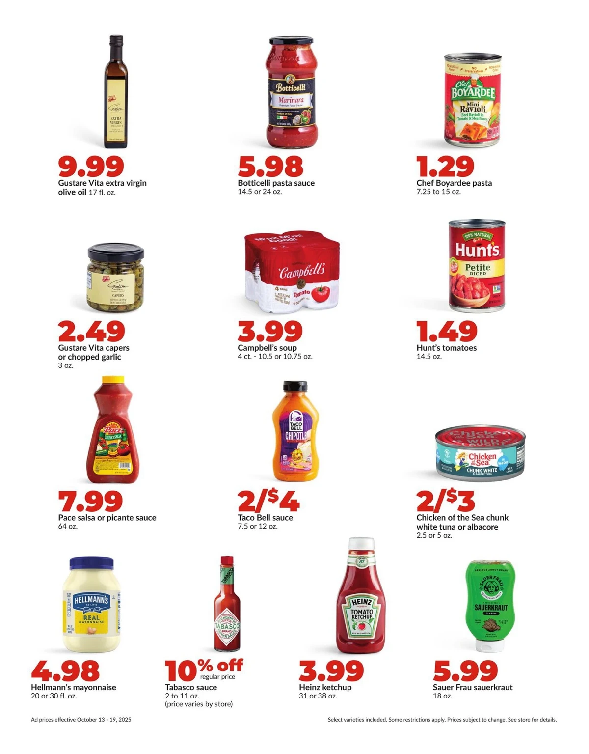 Hyvee Weekly Ad October 13 to October 19, 2025 1 – hyvee ad 13 19 21
