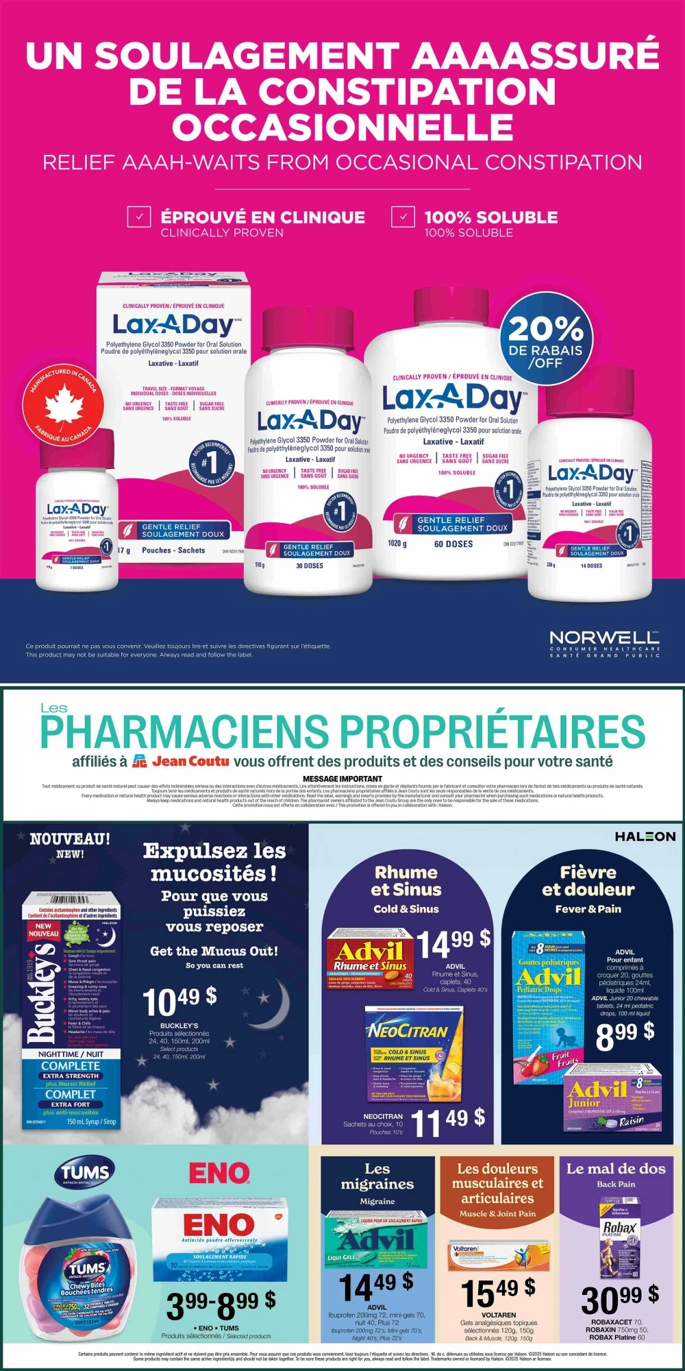 jean coutu flyer november 20 26 10 01457123