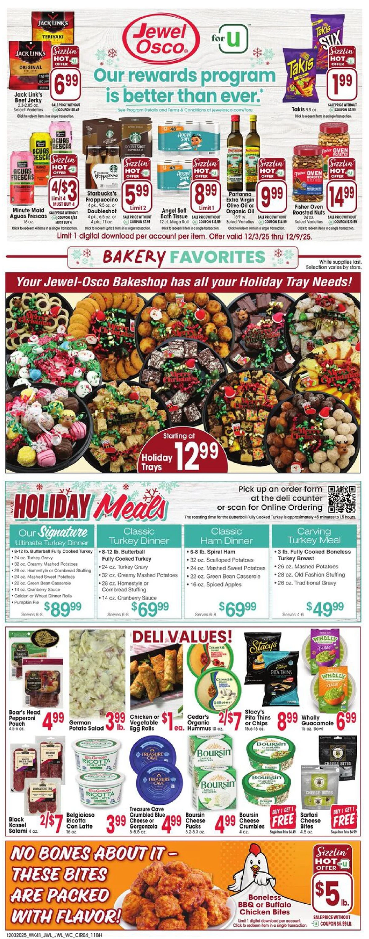 Jewel Osco Weekly Ad 12/3/25 & 12/10/25 preview 2 – jewel osco ad 3 9 04