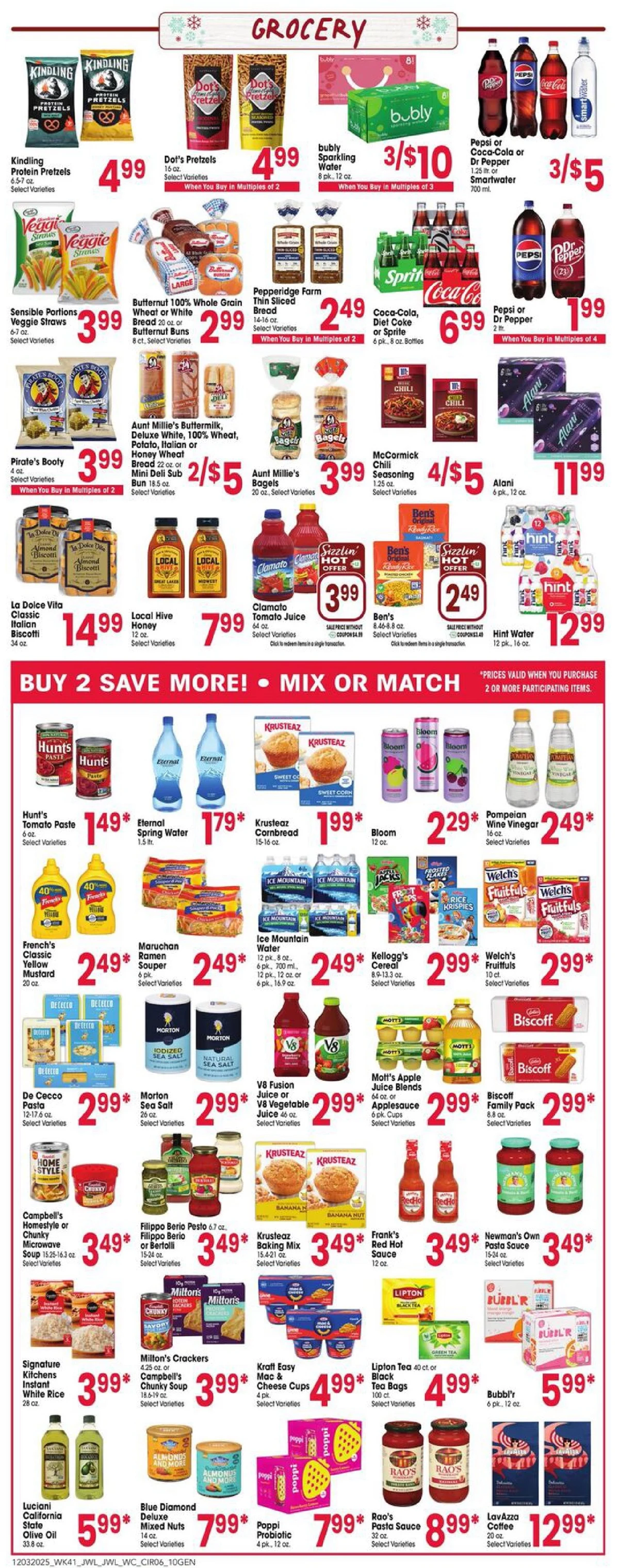 Jewel Osco Weekly Ad 12/3/25 & 12/10/25 preview 4 – jewel osco ad 3 9 06