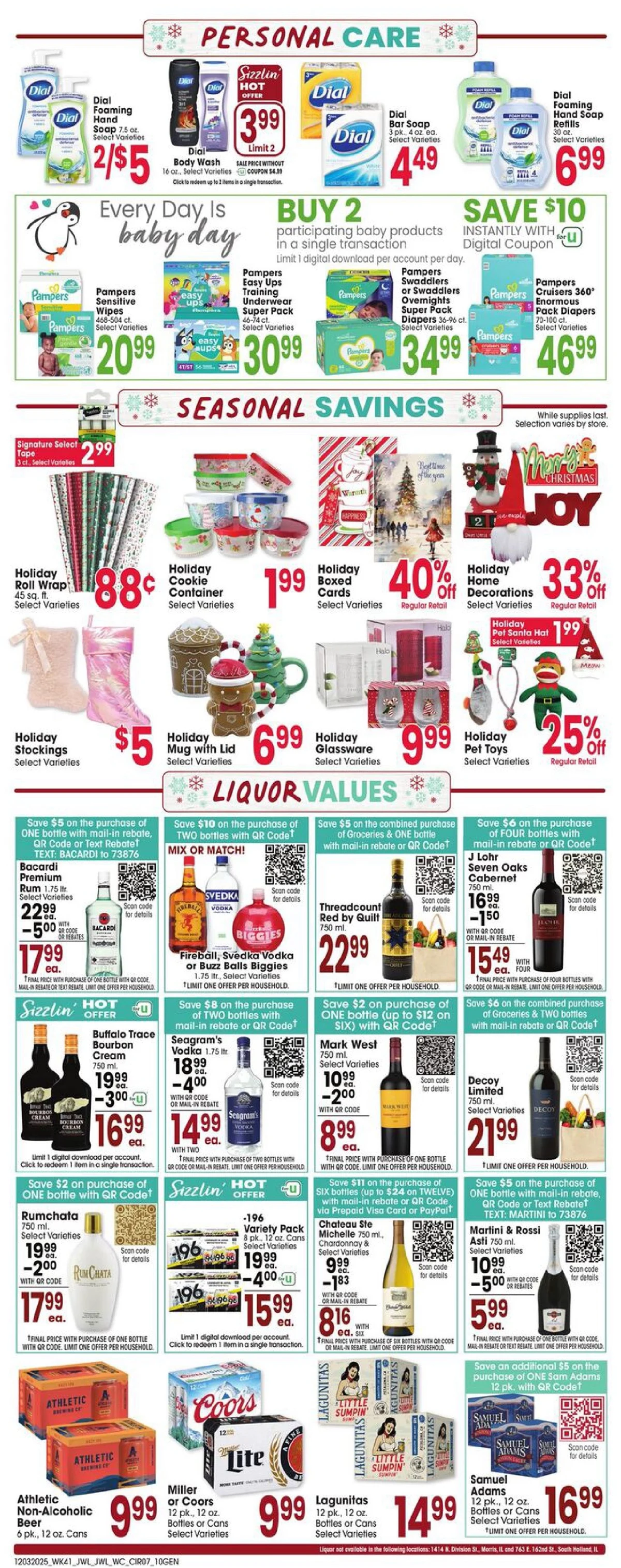 Jewel Osco Weekly Ad 12/3/25 & 12/10/25 preview 5 – jewel osco ad 3 9 07