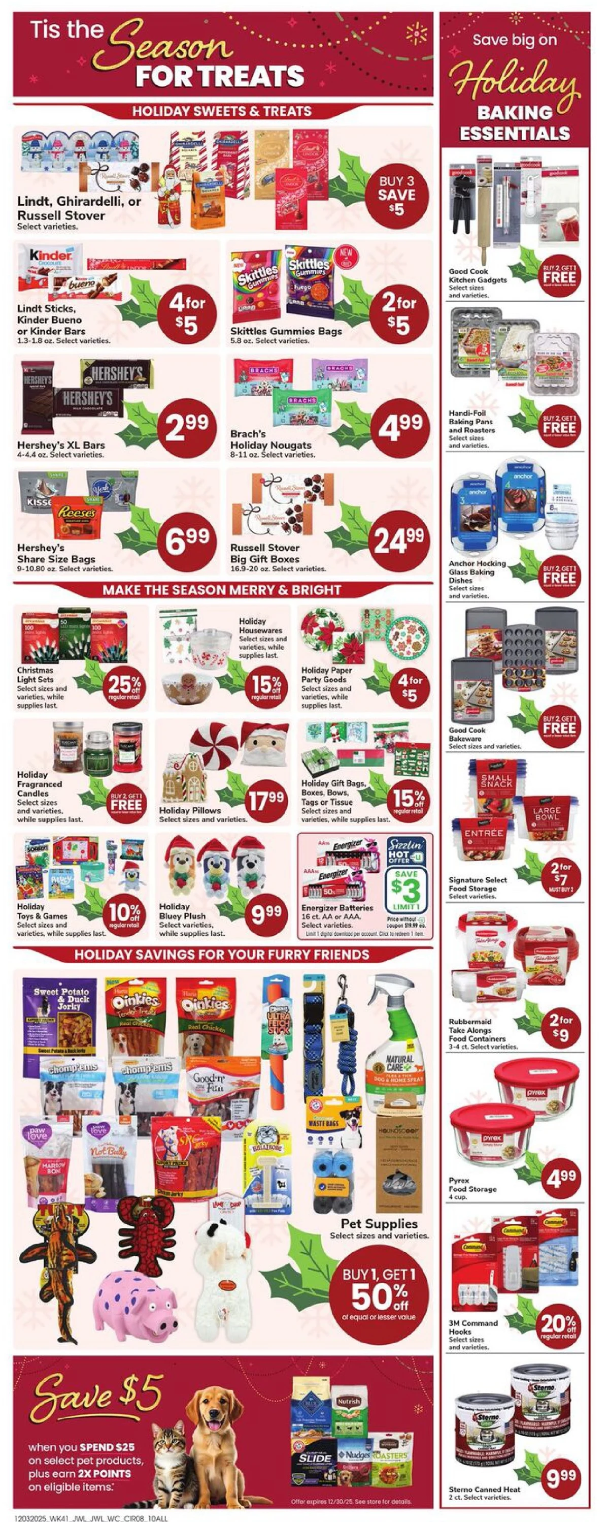 Jewel Osco Weekly Ad 12/3/25 & 12/10/25 preview 1 – jewel osco ad 3 9 08