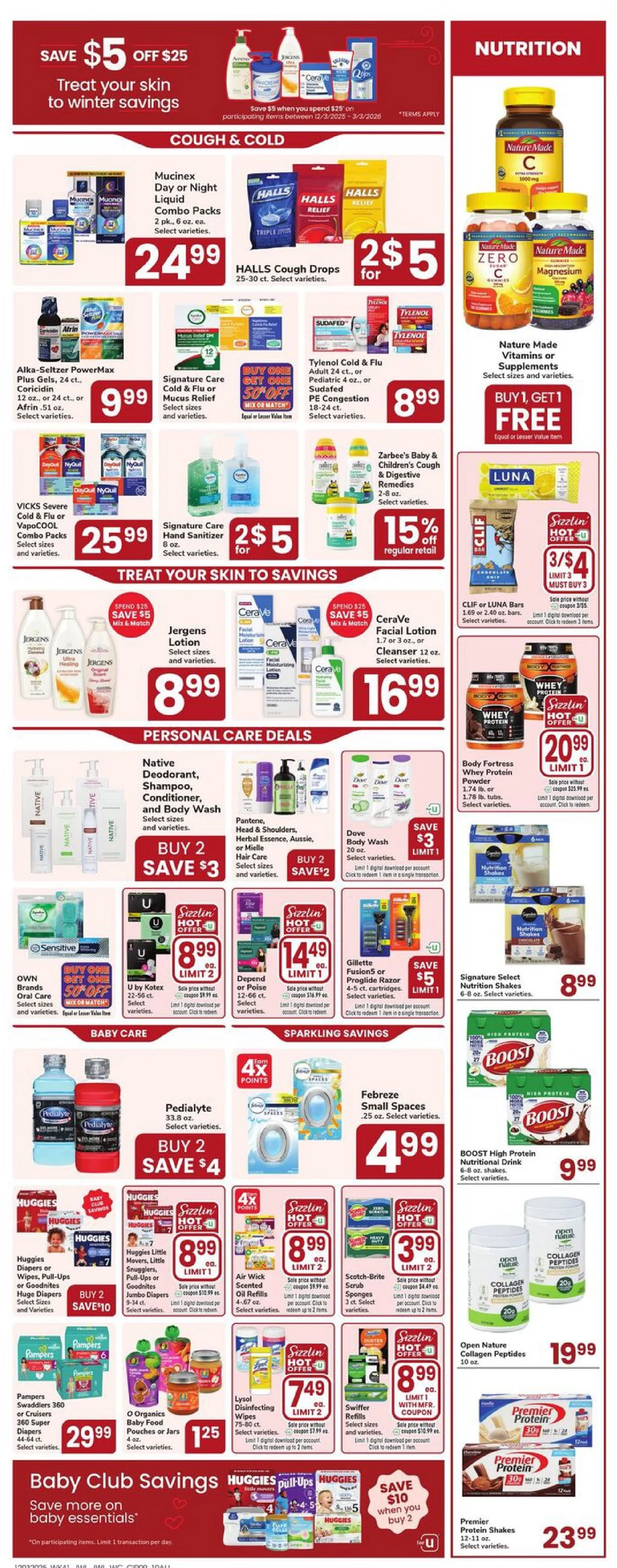 Jewel Osco Weekly Ad 12/3/25 & 12/10/25 preview 2 – jewel osco ad 3 9 09