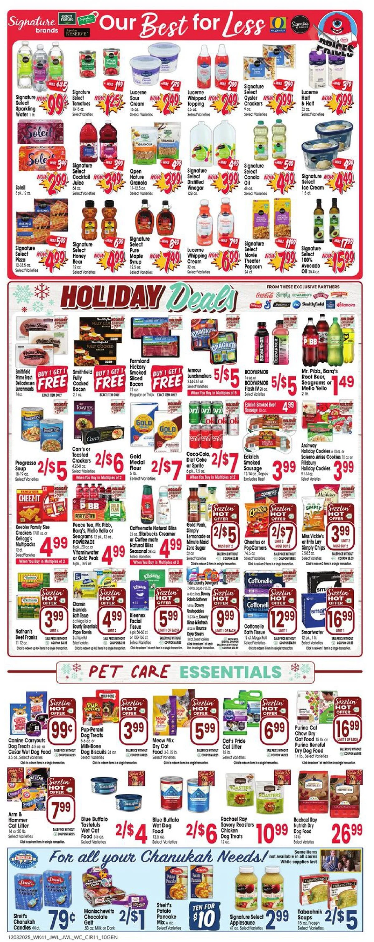 Jewel Osco Weekly Ad 12/3/25 & 12/10/25 preview 4 – jewel osco ad 3 9 11