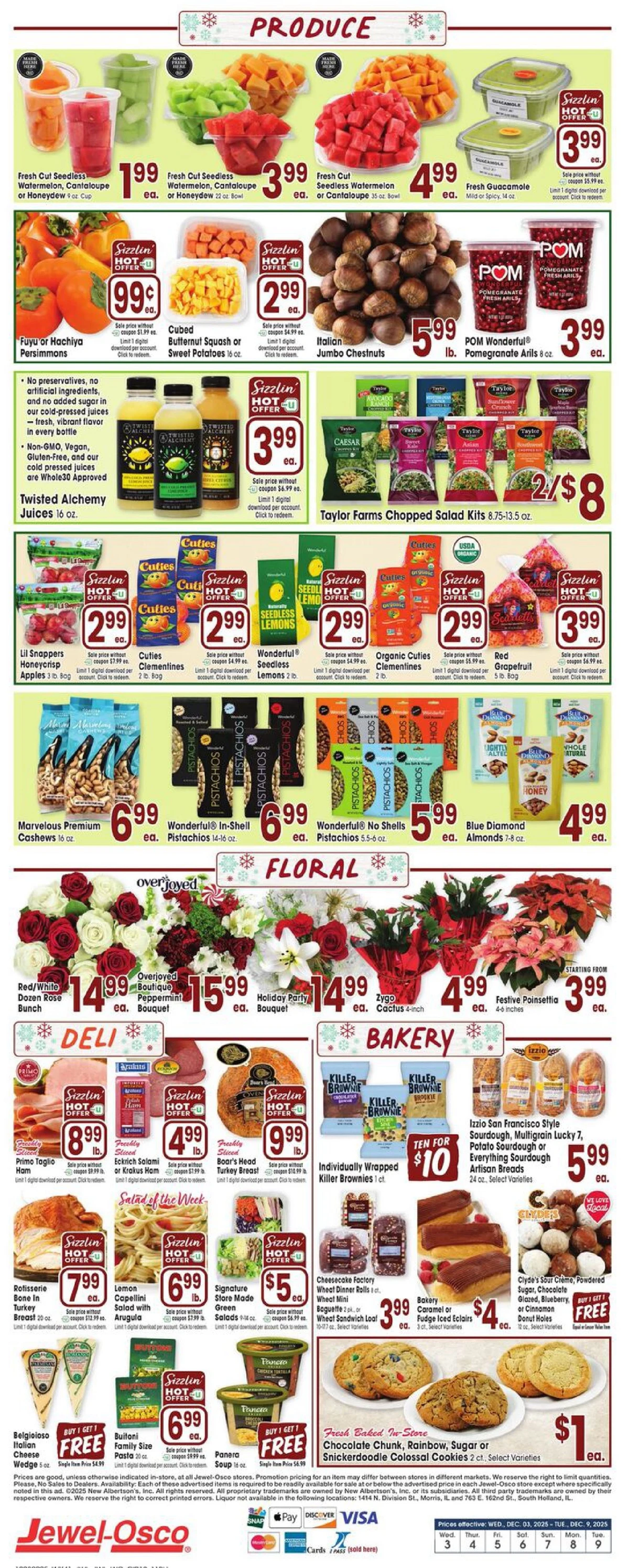 Jewel Osco Weekly Ad 12/3/25 & 12/10/25 preview 5 – jewel osco ad 3 9 12
