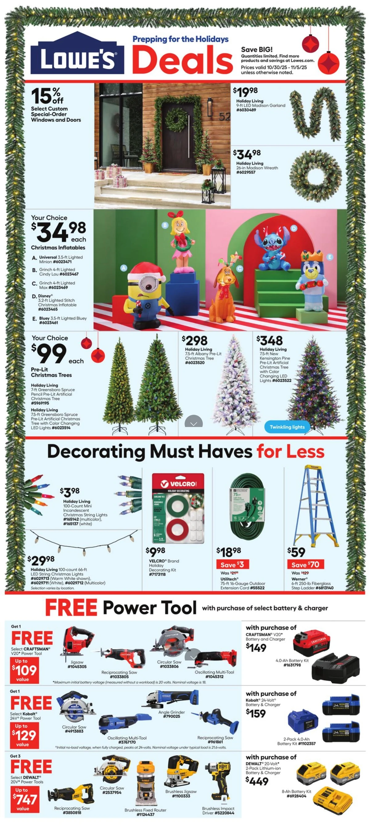 Lowe's Weekly Ad 10/30/25 – 11/5/25 preview 85 – lowes ad 30 5 00001