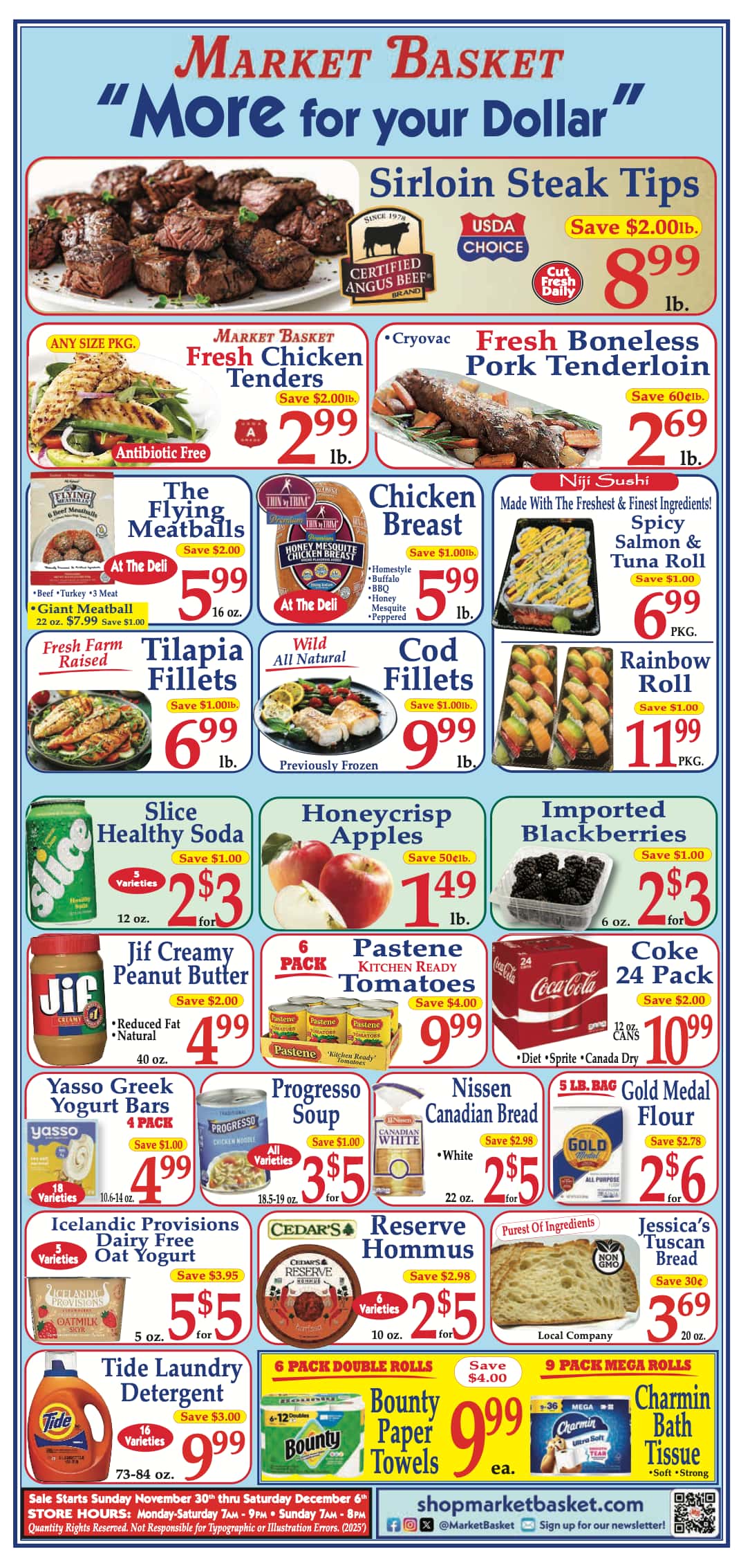 Market Basket Weekly Ad 12/7/25 & 12/14/25 1 – marketbasket weekly ad 113025 01