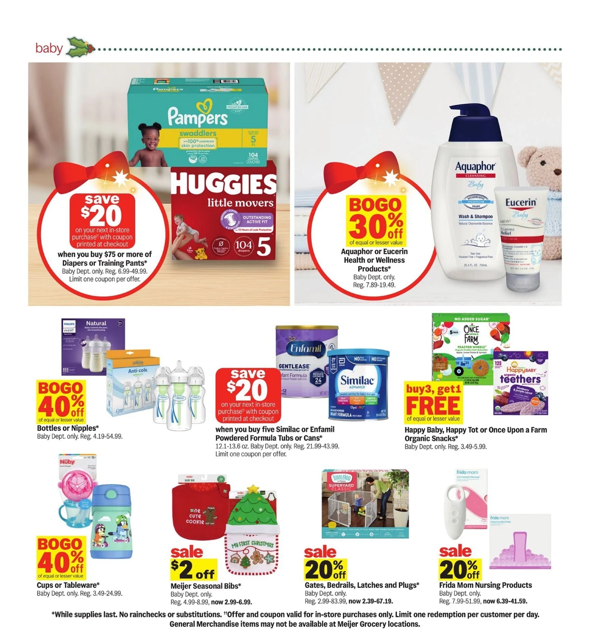 Meijer Weekly Ad 12/3/25 - 12/10/25 preview 5 – meijer 3 9 31