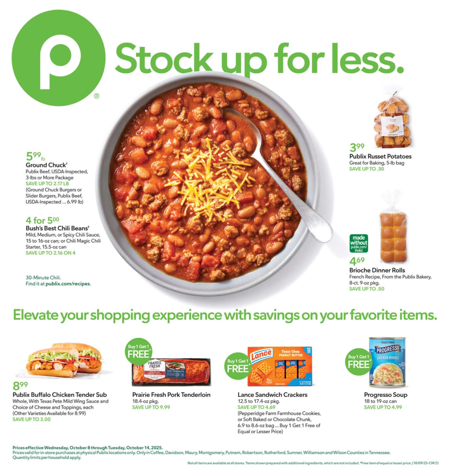 Publix Weekly Ad October 8 to October 14, 2025 2 – Publix Weekly Ad October 8 to October 14, 2025 1 –